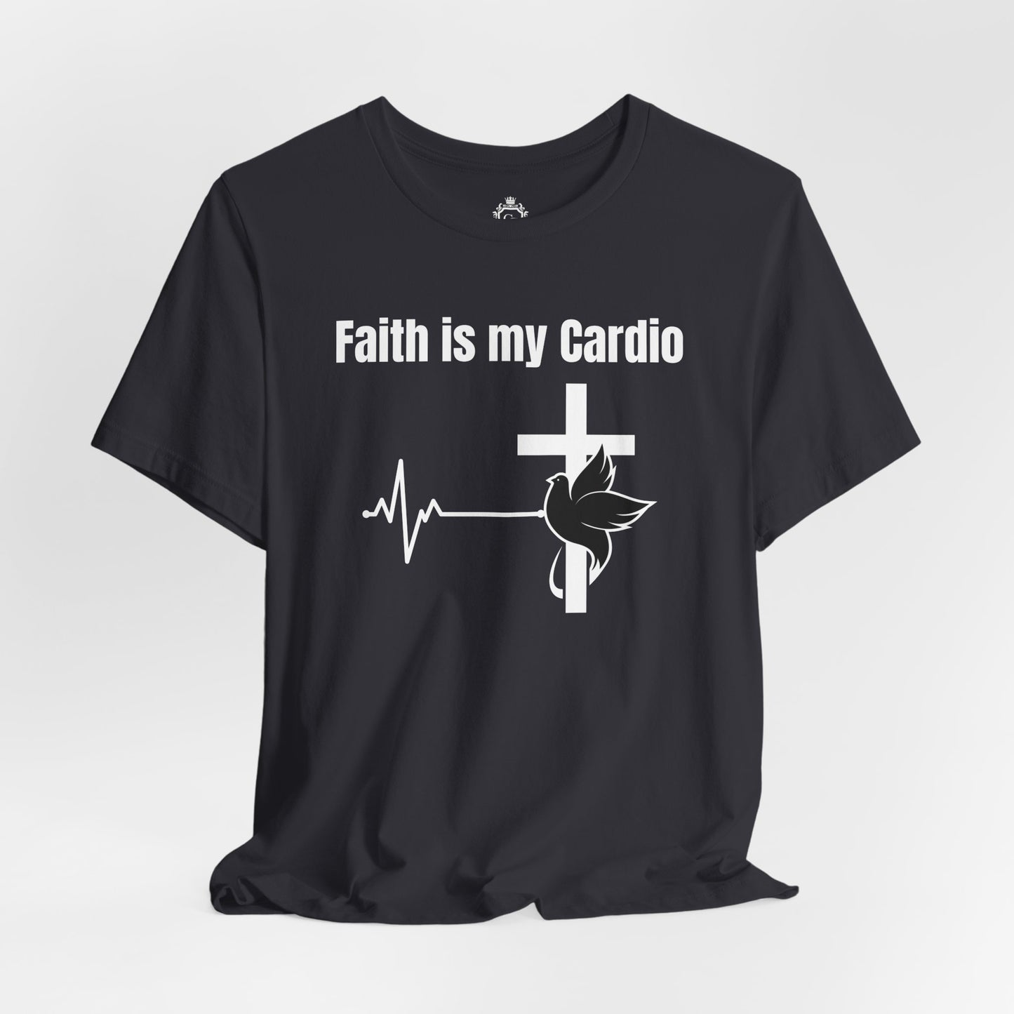 Faith Is My Cardio Jersey Short Sleeve Tee