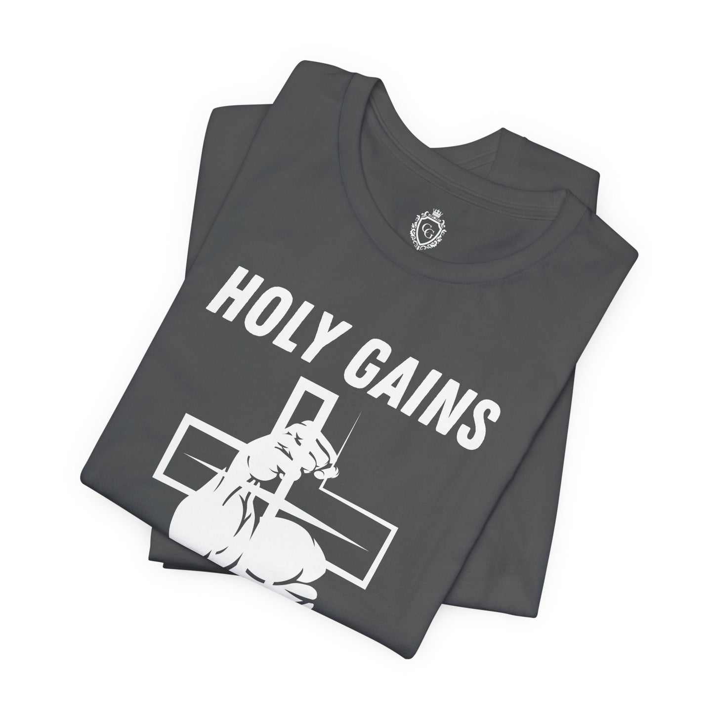 Holy Gains Jersey Short Sleeve Tee