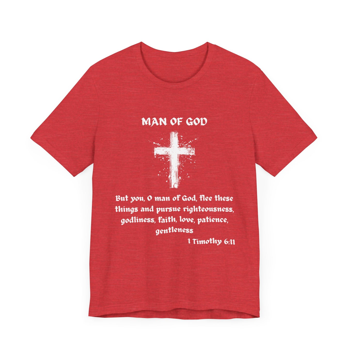 Man Of God Jersey Short Sleeve Tee