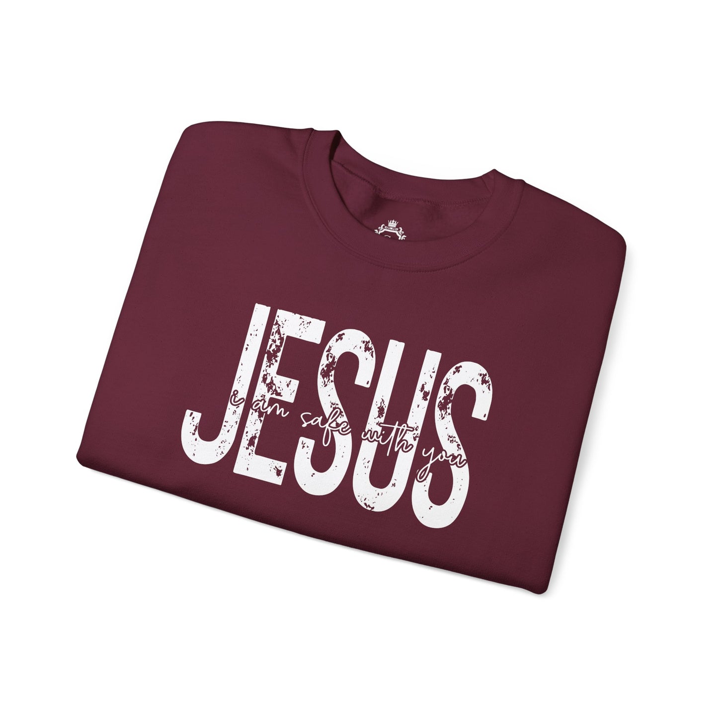 Jesus I Am Safe With You Women Sweatshirt