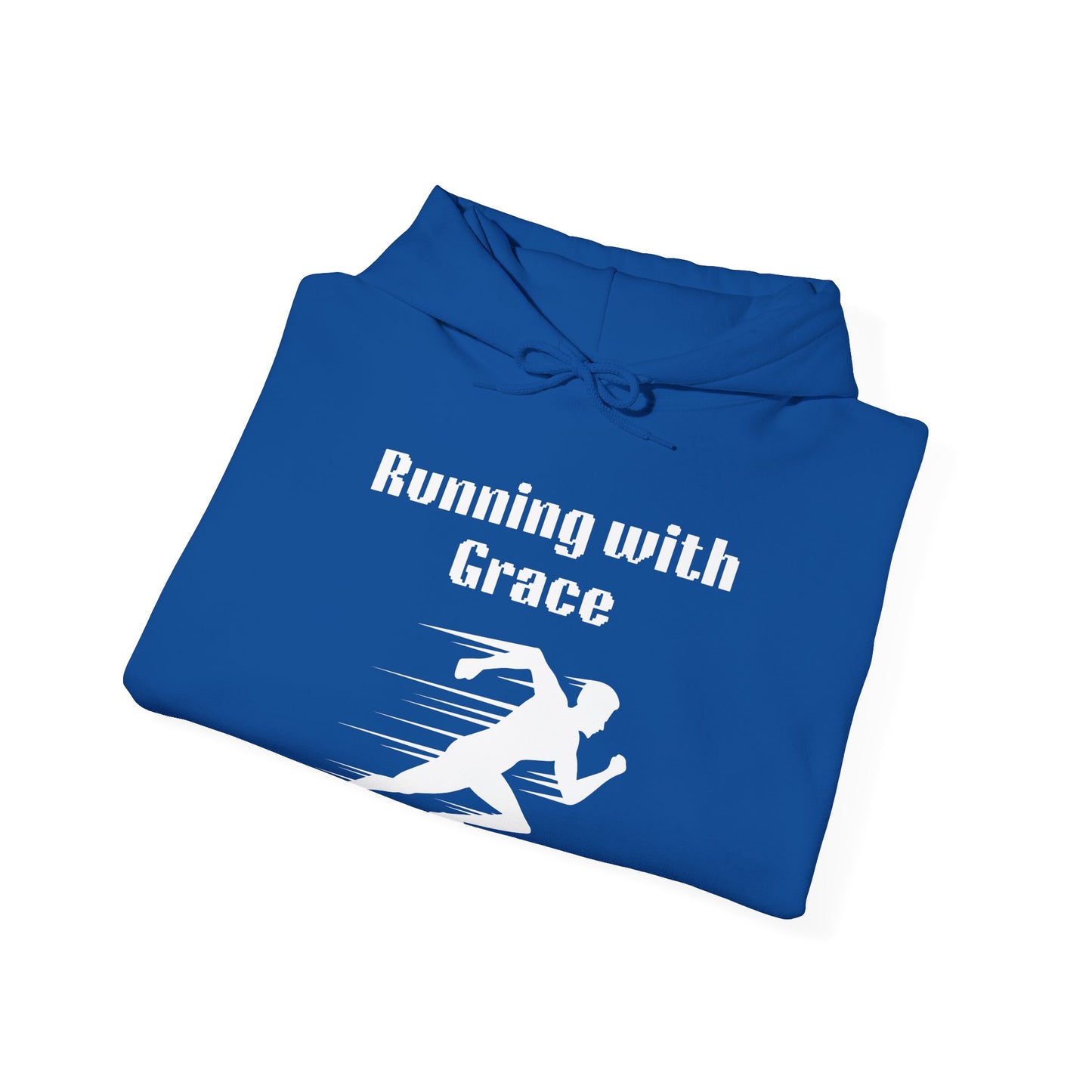 Running With Grace Heavy Blend™ Hooded Sweatshirt