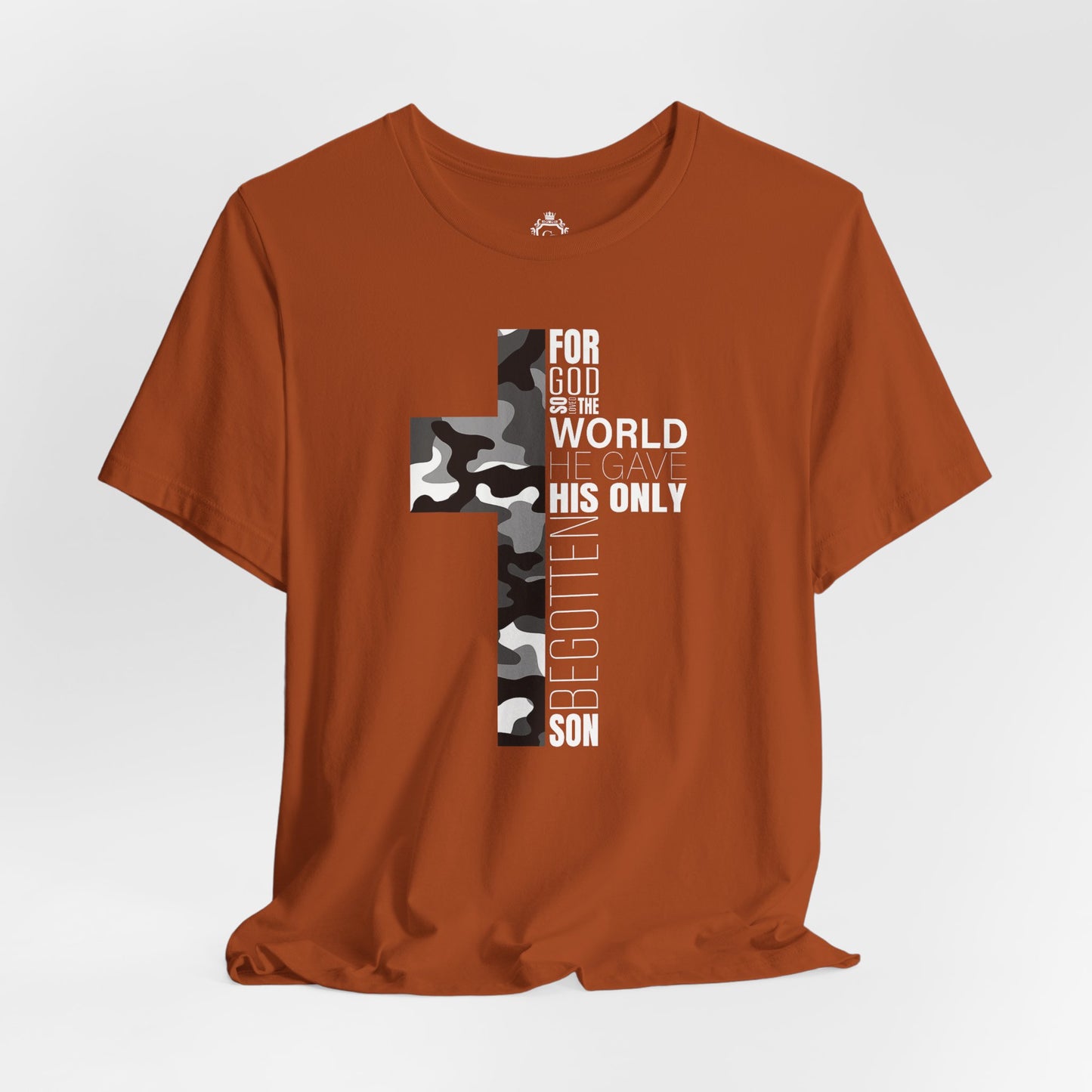 For God So Loved The World Jersey Short Sleeve Tee