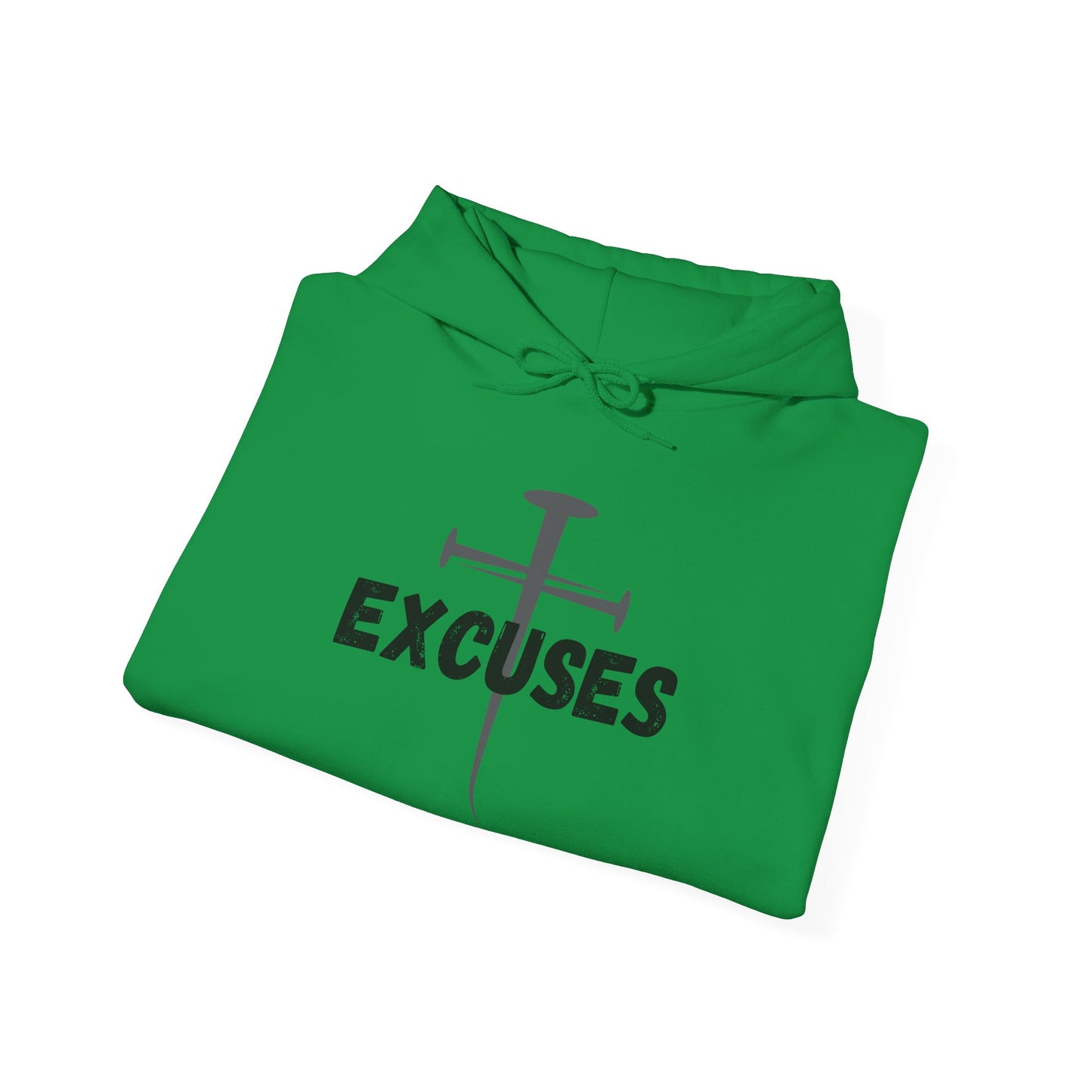 Crucified My Excuses Heavy Blend™ Hooded Sweatshirt