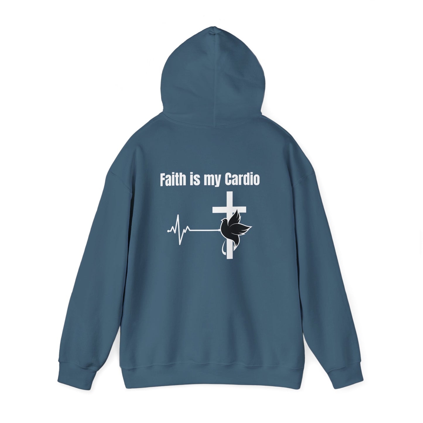 Heavy Blend Hoodie - Faith Is My Cardio
