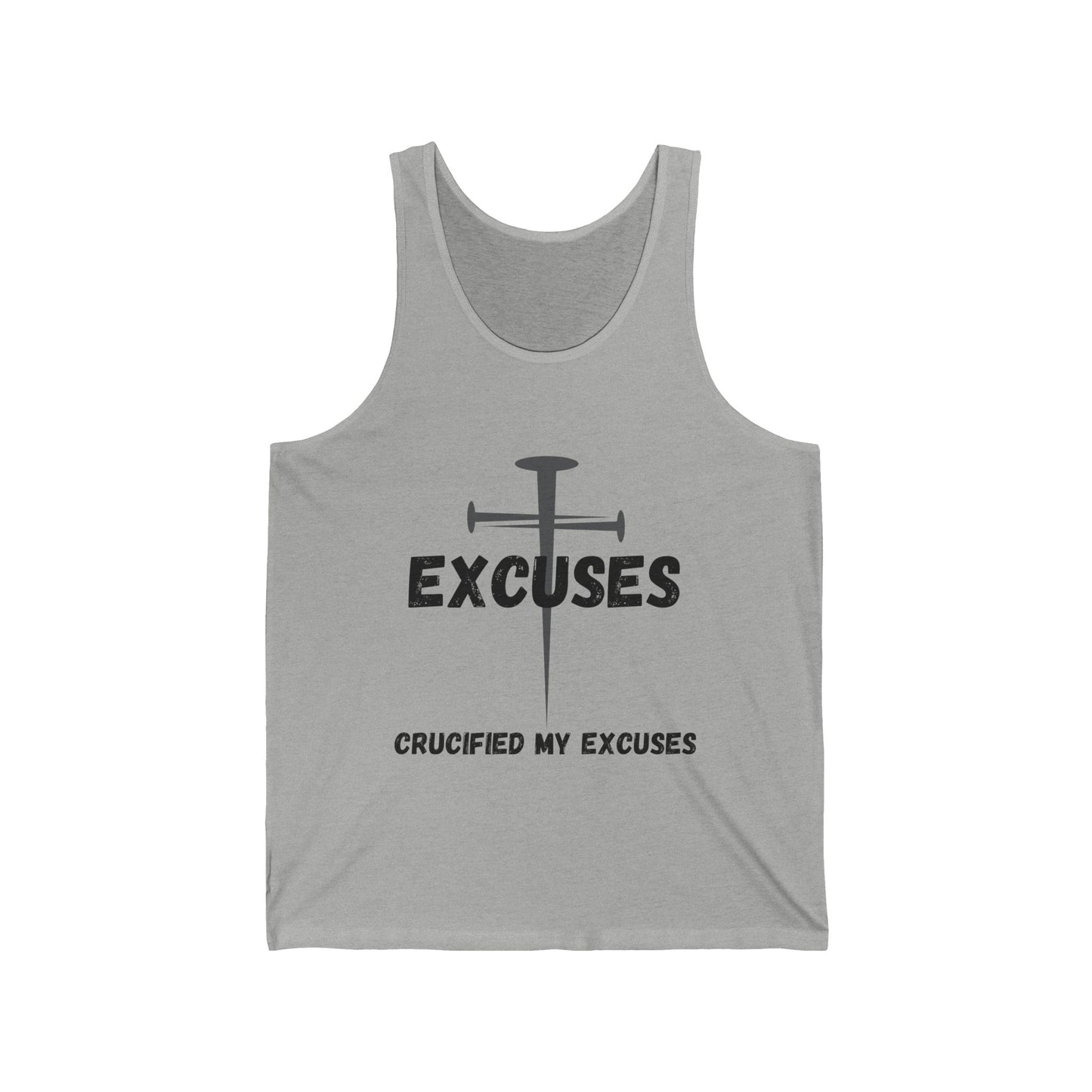 Crucified My Excuses Jersey Tank