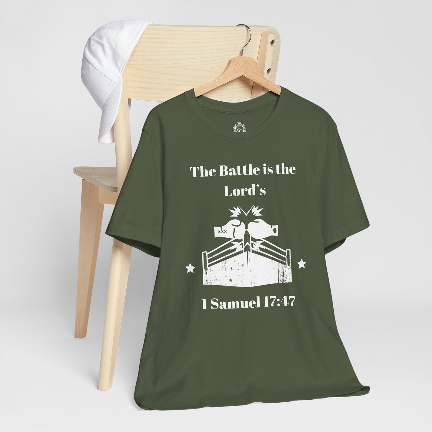 The Battle Is The Lord's Jersey Short Sleeve Tee