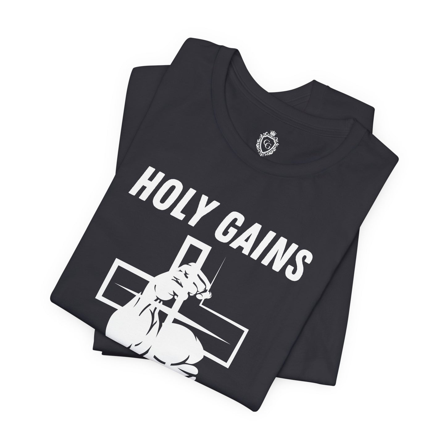 Holy Gains Jersey Short Sleeve Tee
