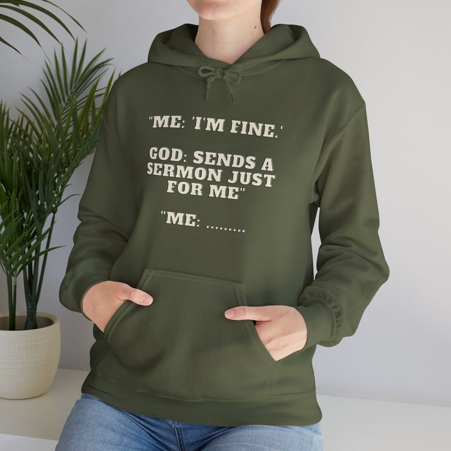 Sermon Just For Me Heavy Blend™ Hooded Sweatshirt