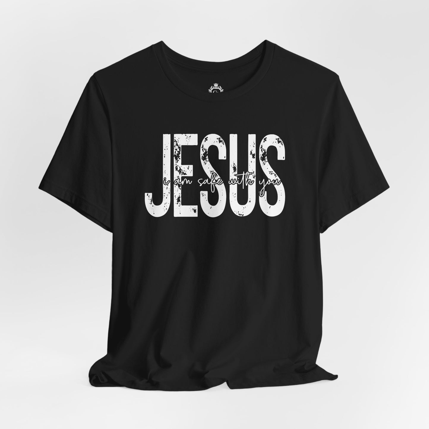 Jesus I am Safe With You Jersey Short Sleeve Tee
