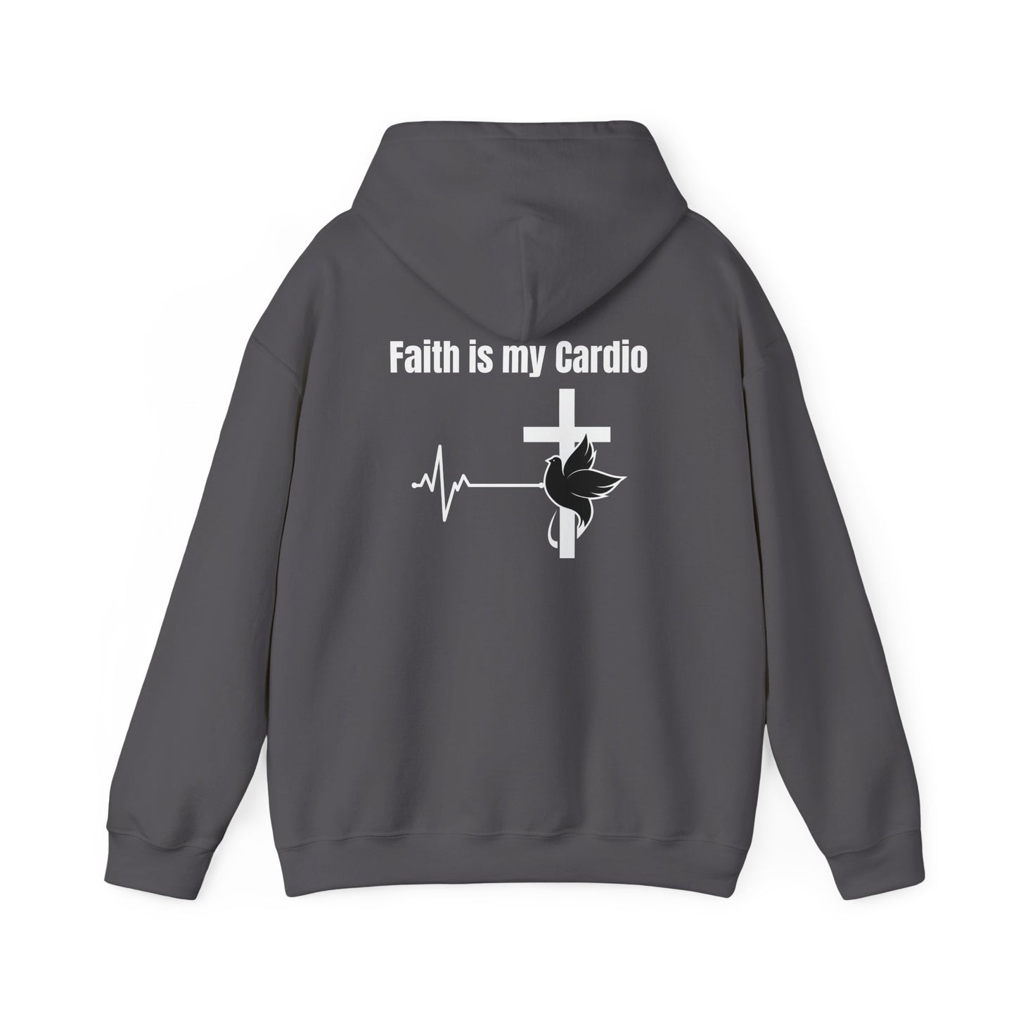 Heavy Blend Hoodie - Faith Is My Cardio