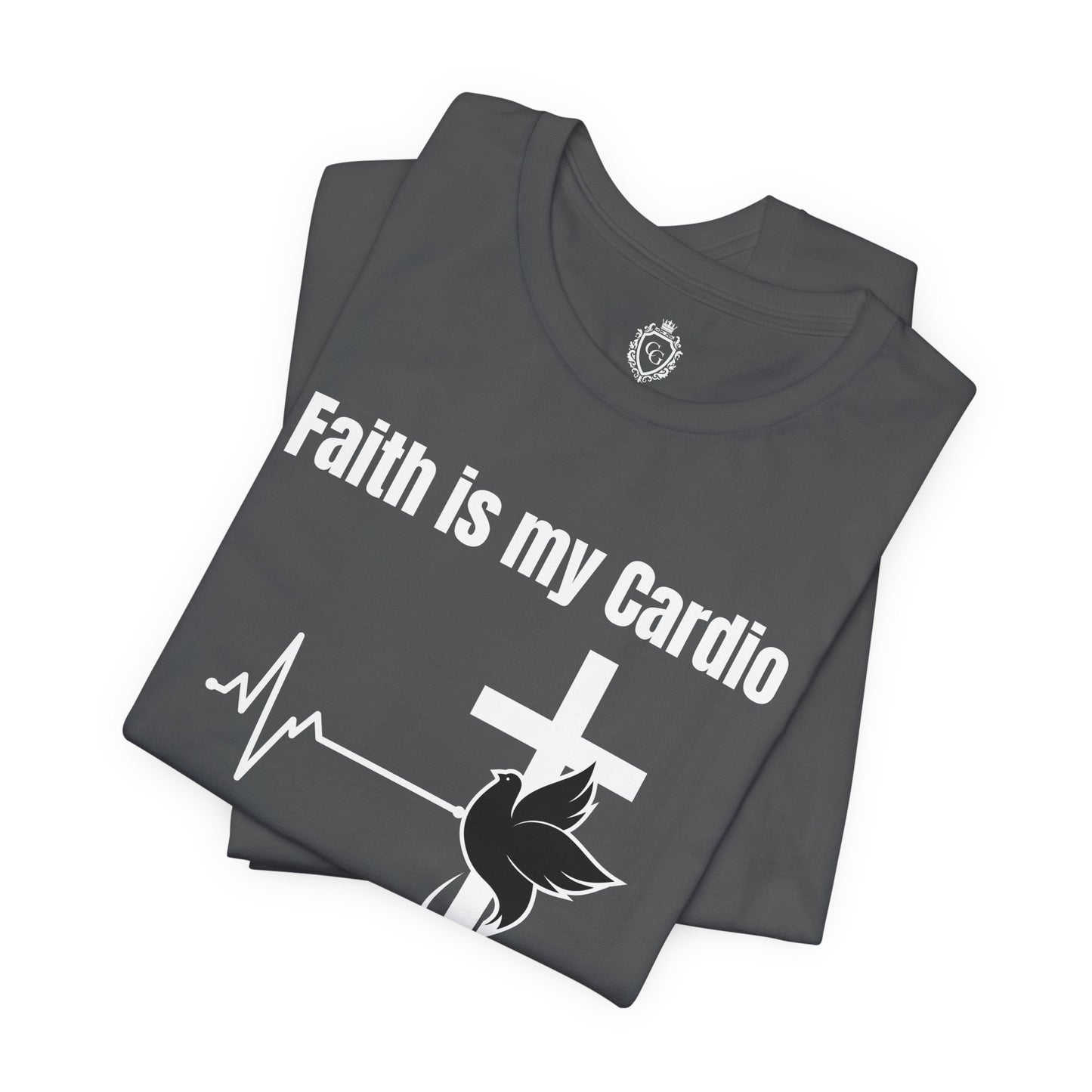 Faith Is My Cardio Jersey Short Sleeve Tee
