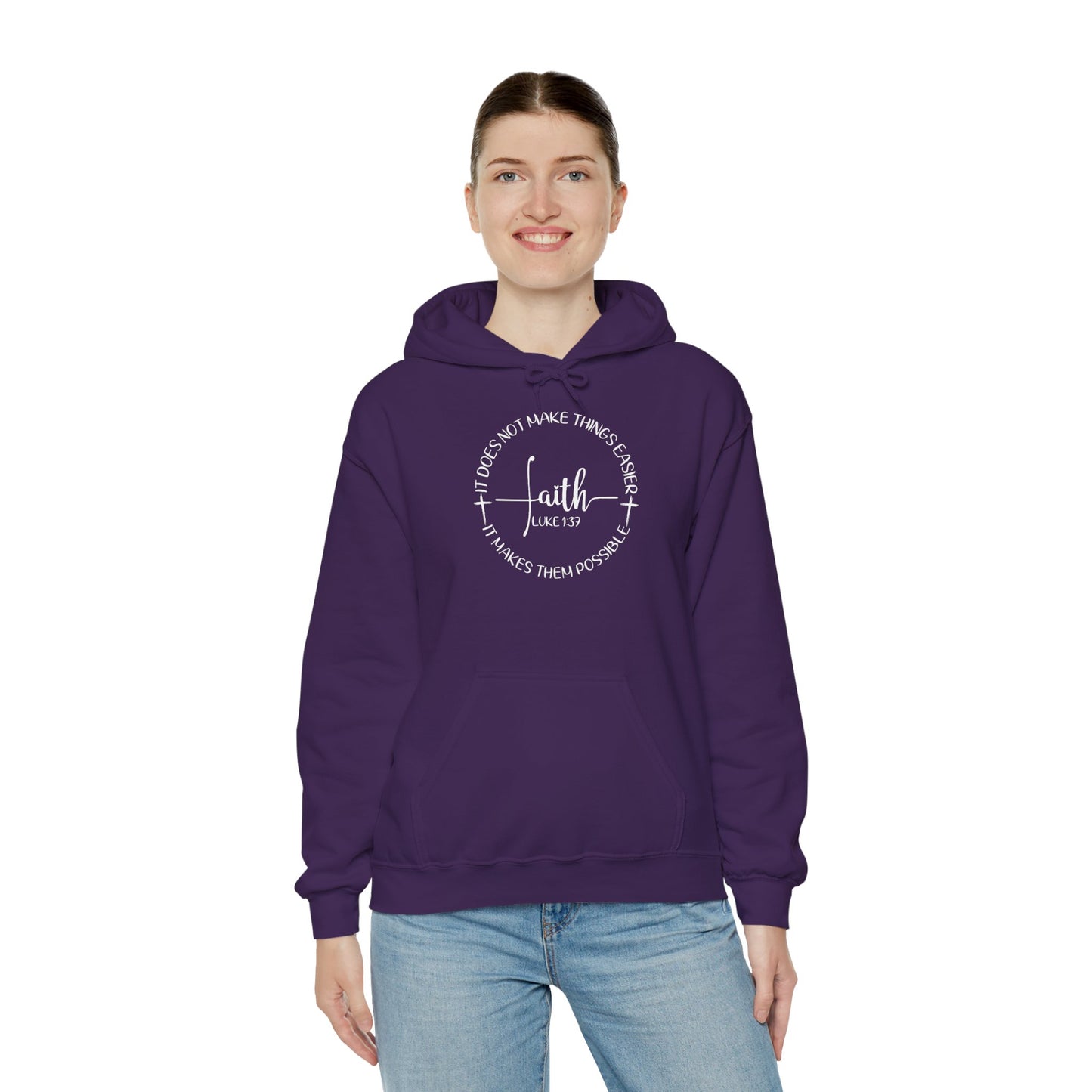 Faith Heavy Blended Hoodie