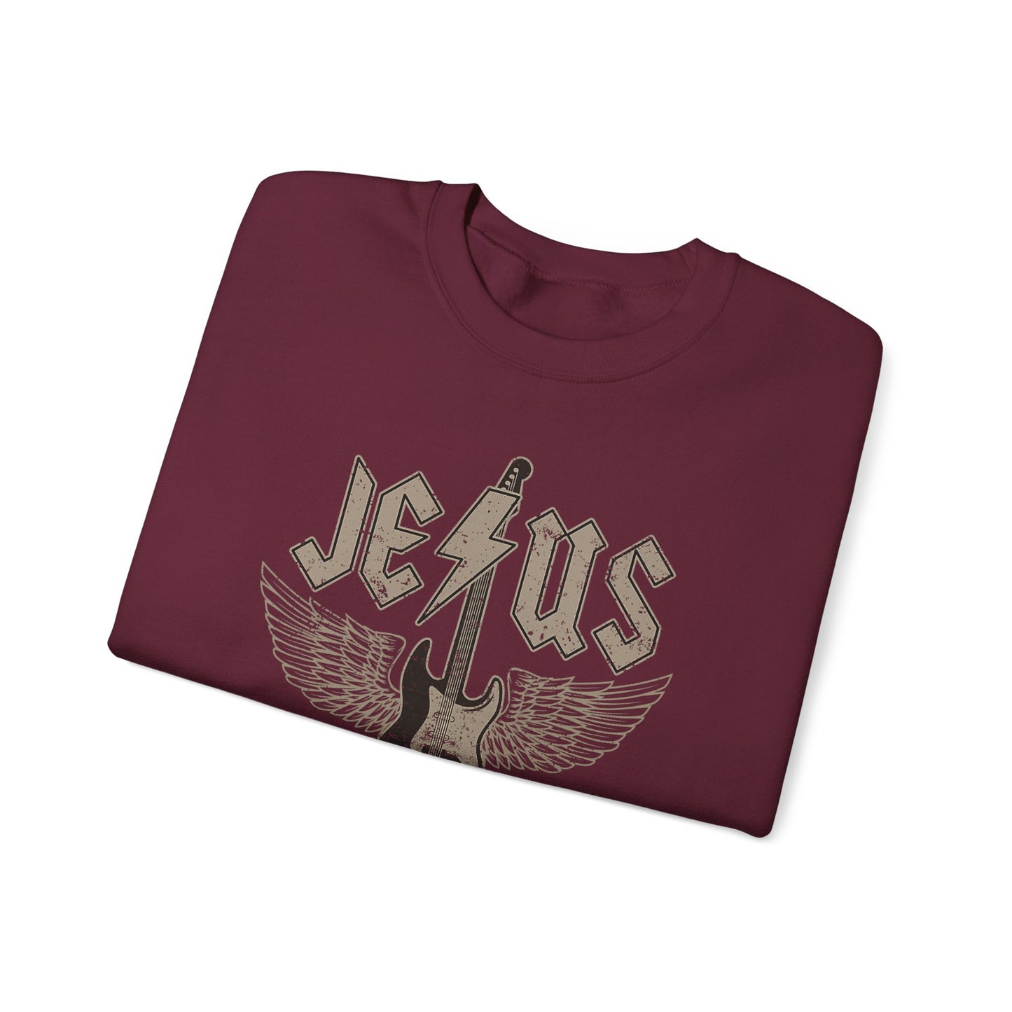 Men's Sweatshirt - Jesus Highway To Heaven