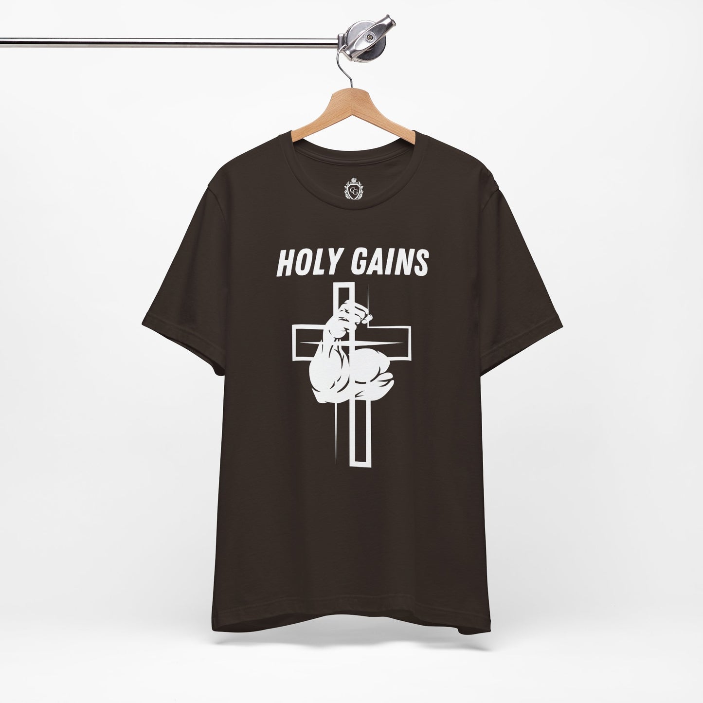 Holy Gains Jersey Short Sleeve Tee