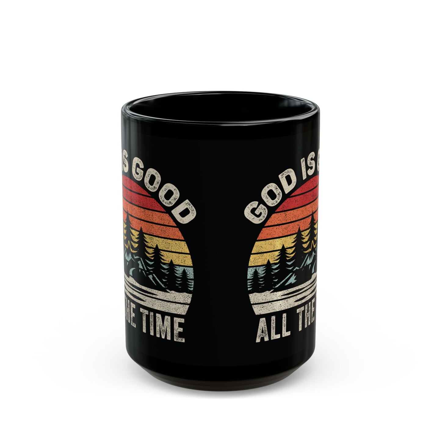 God Is Good Black Mug (11oz, 15oz)