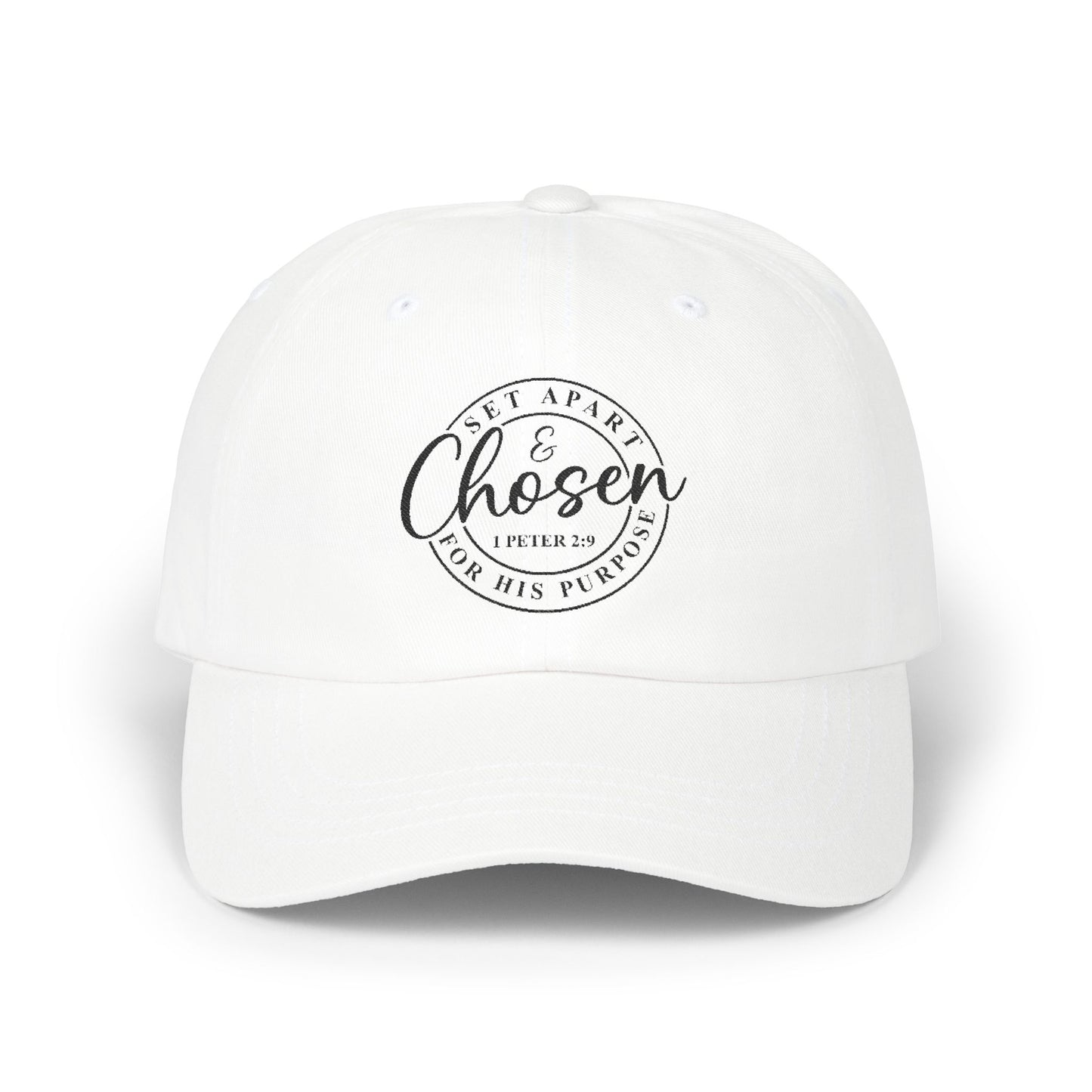 Set Apart And Chosen Embroidered Cap