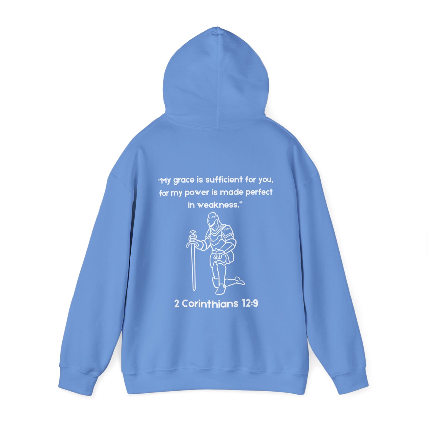 My Grace Is Sufficient Heavy Blend™ Hooded Sweatshirt