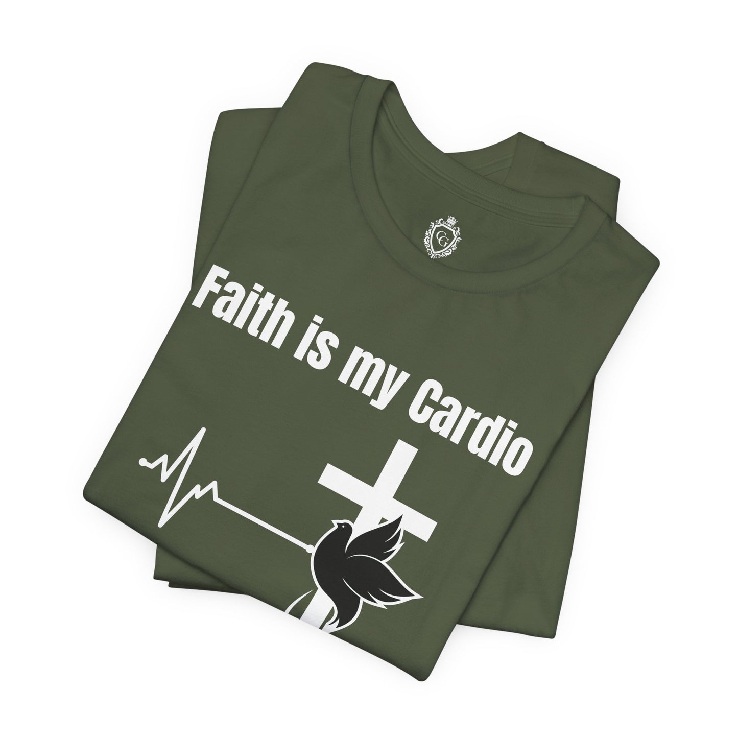Faith Is My Cardio Jersey Short Sleeve Tee
