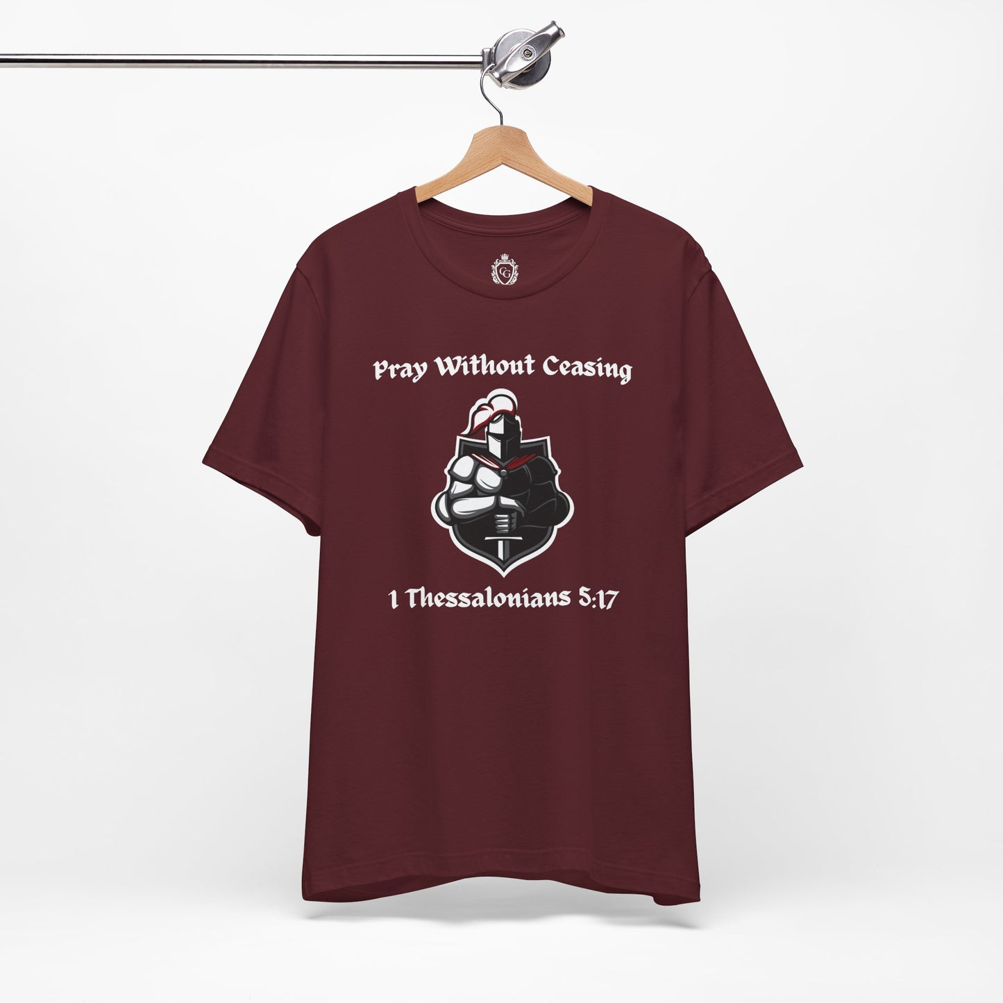 Pray Without Ceasing Jersey Short Sleeve Tee