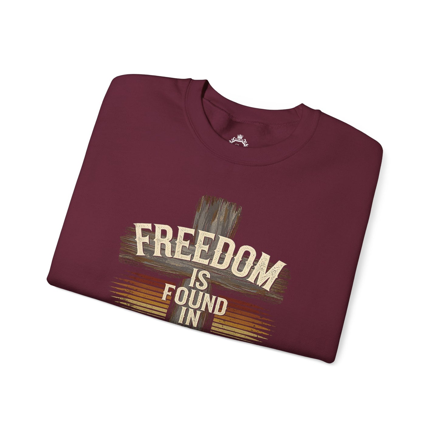 Freedom Is Found In Jesus Women Sweatshirt