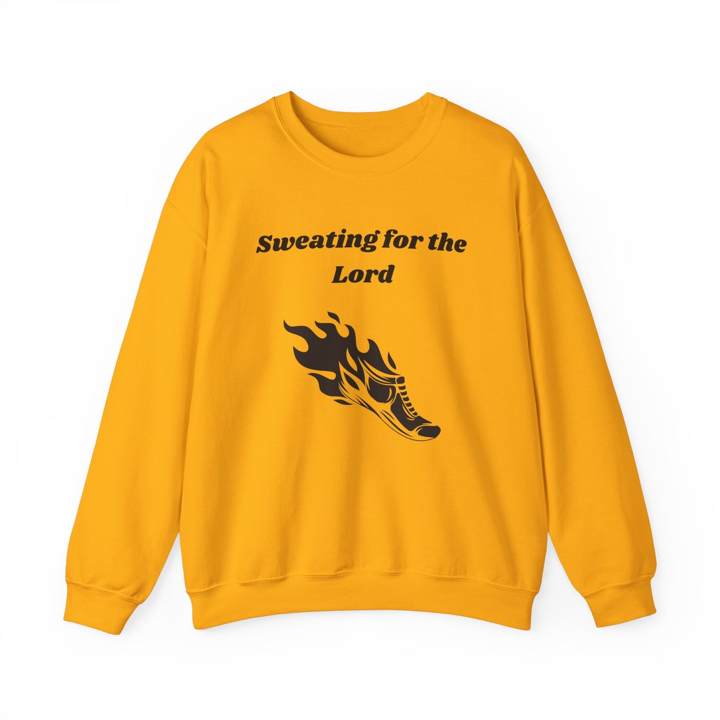 Sweating For The Lord Heavy Blend™ Crewneck Sweatshirt