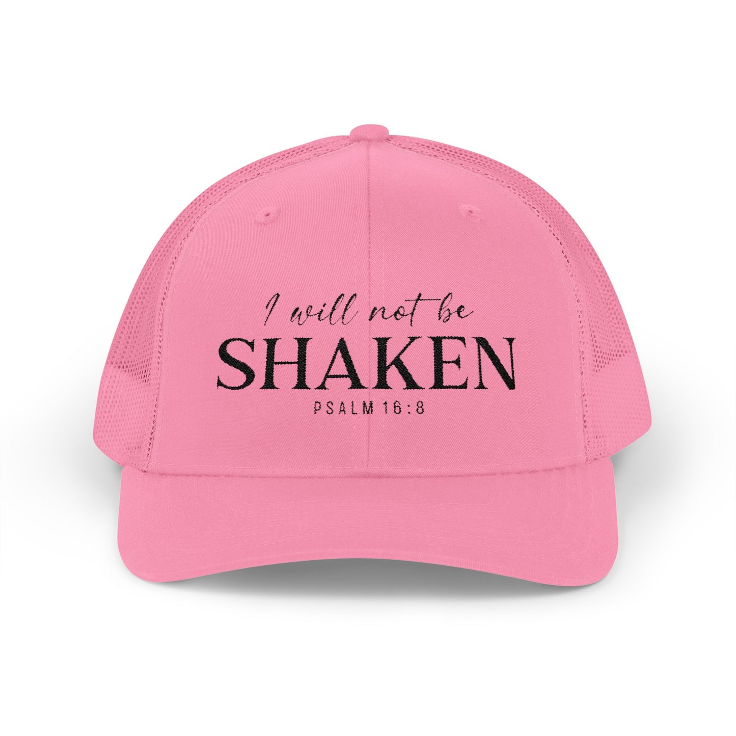 I Will Not Be Shaken Snapback Cap