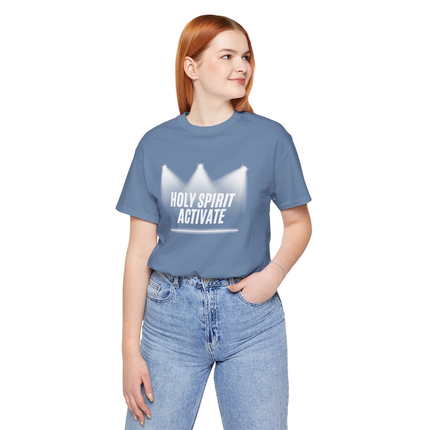 Holy Spirit Activate Jersey Short Sleeve Tee