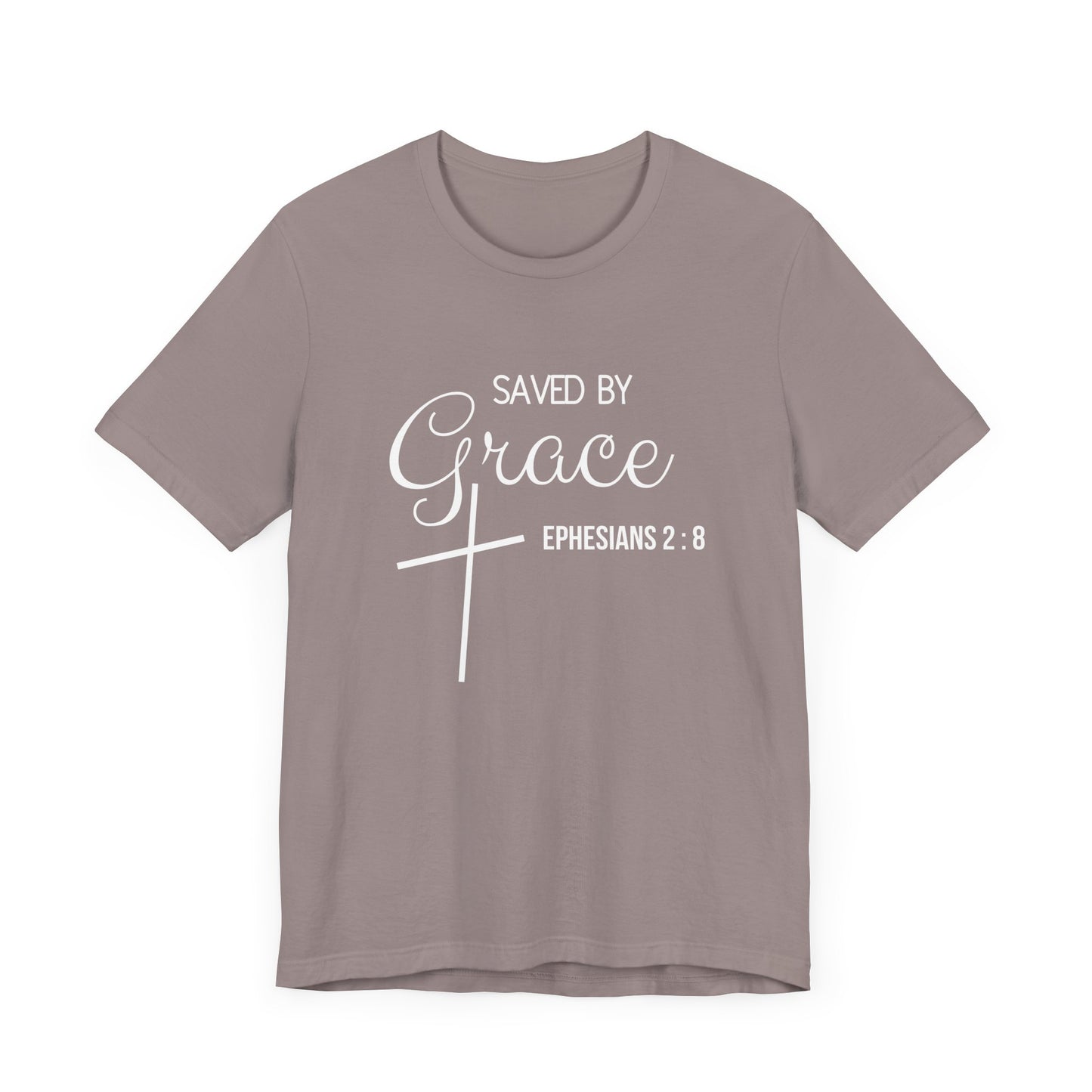 Saved By Grace Jersey Short Sleeve Tee