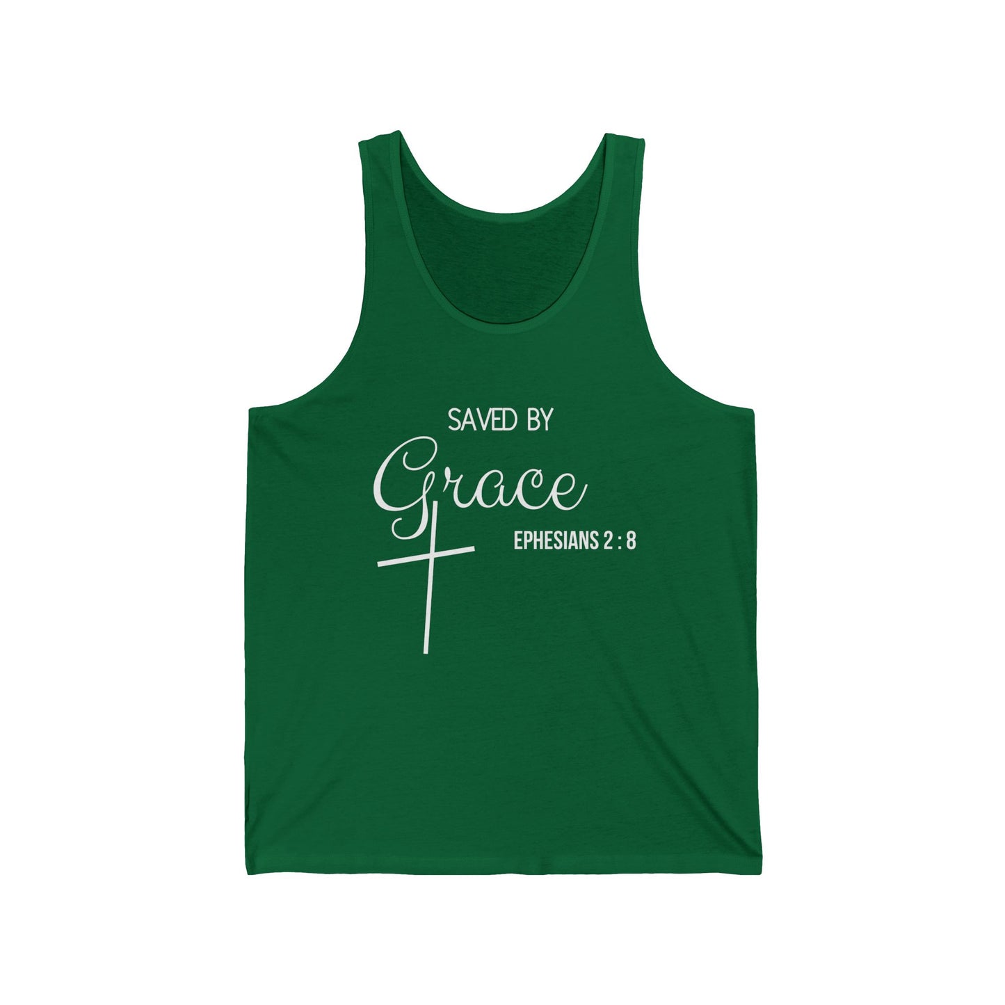 Saved By Grace Jersey Tank