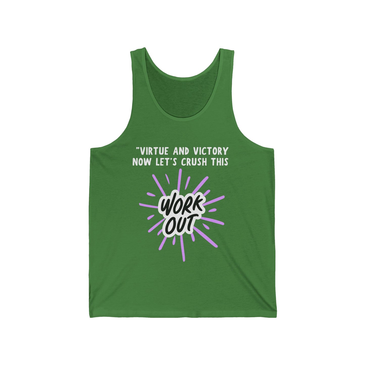 Virtue And Victory Workout Jersey Tank