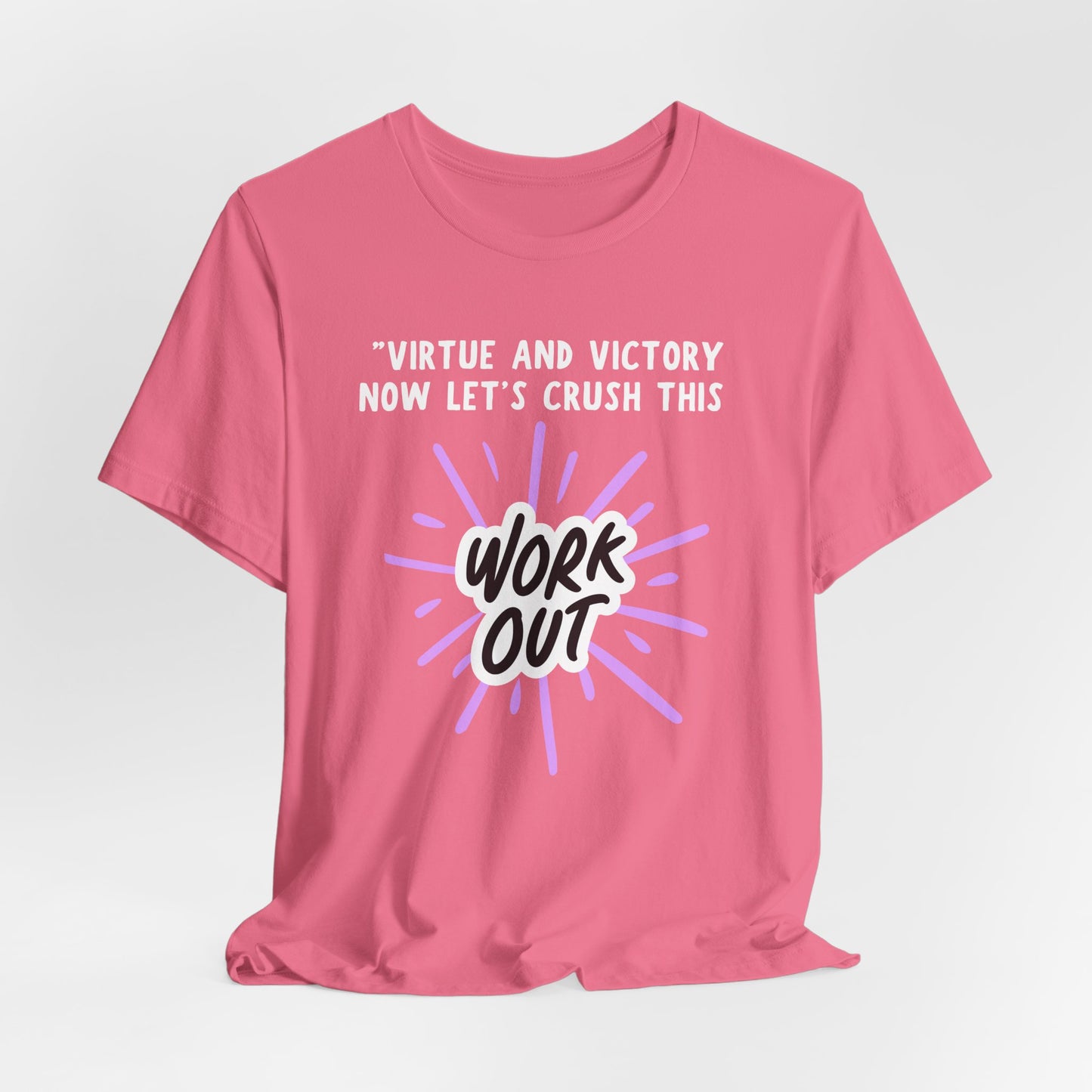 Virtue And Victory Workout Jersey Short Sleeve Tee