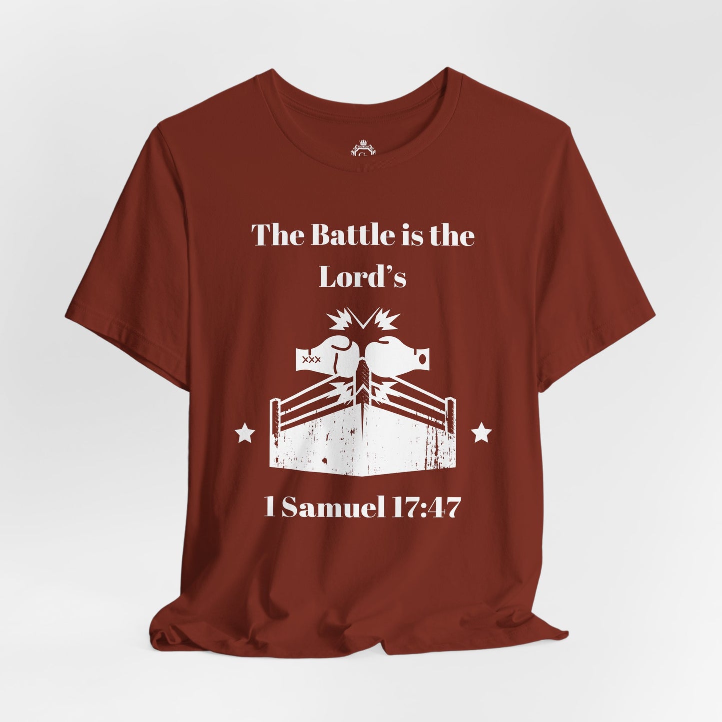 The Battle Is The Lord's Jersey Short Sleeve Tee