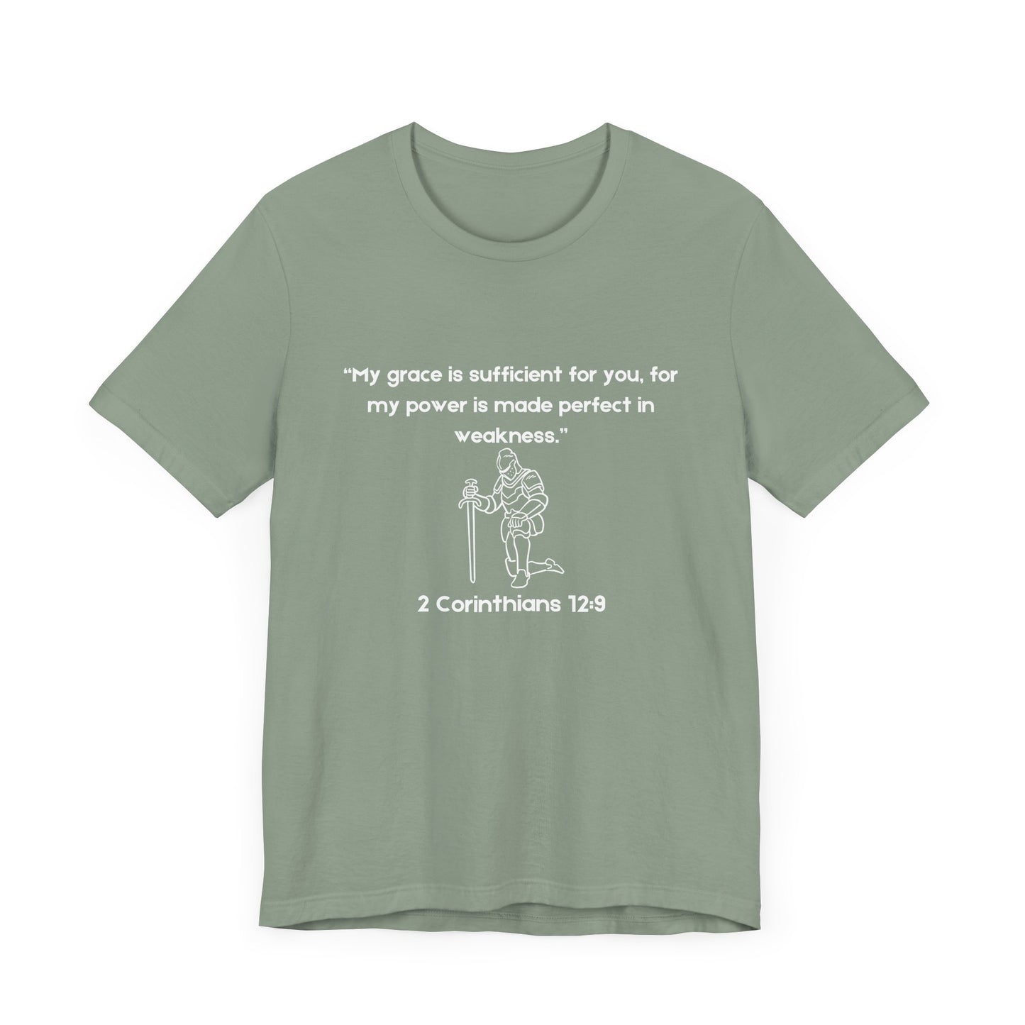 My Grace Is Sufficient Jersey Short Sleeve Tee