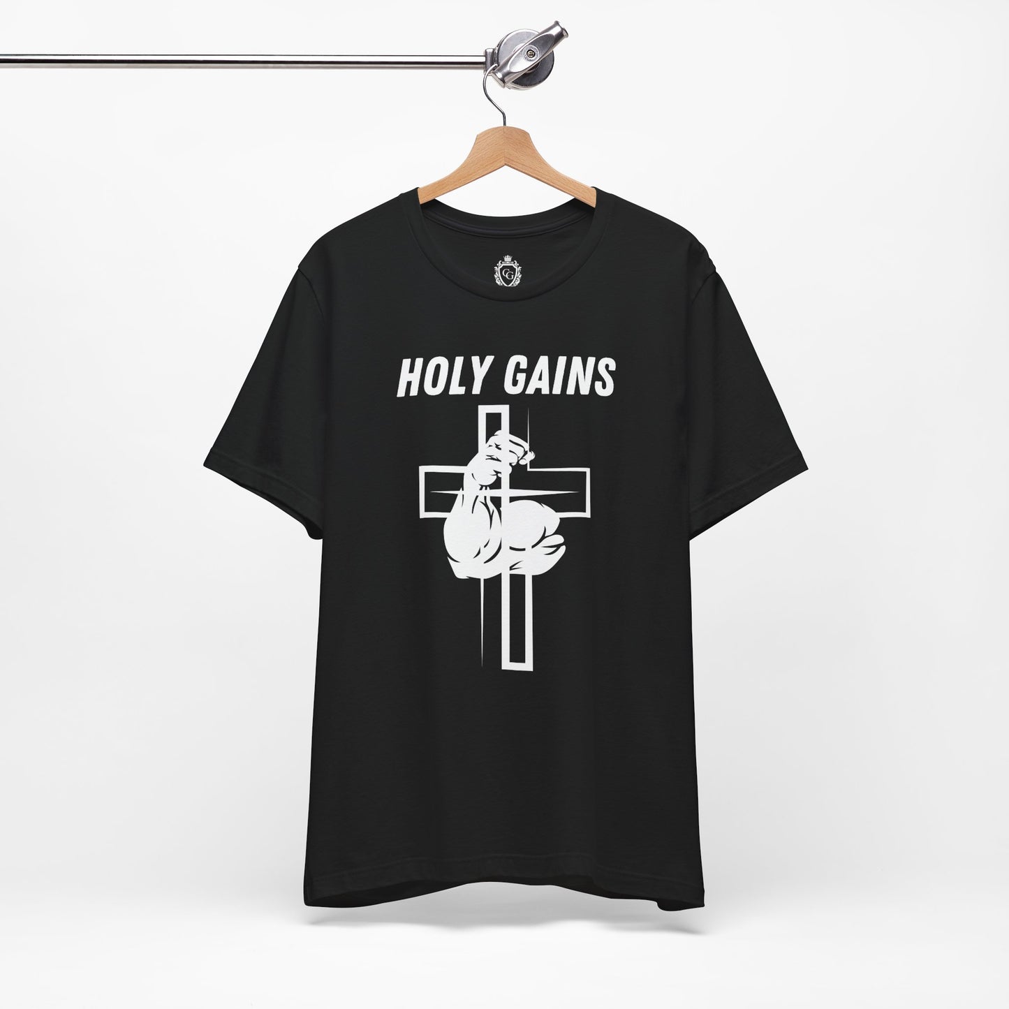 Holy Gains Jersey Short Sleeve Tee
