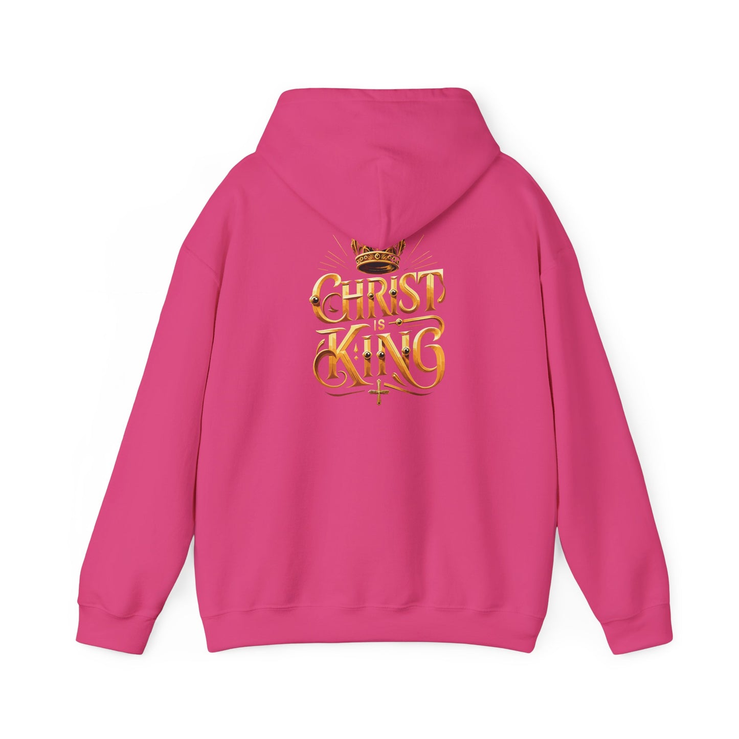 Christ Is King Heavy Blended Hoodie