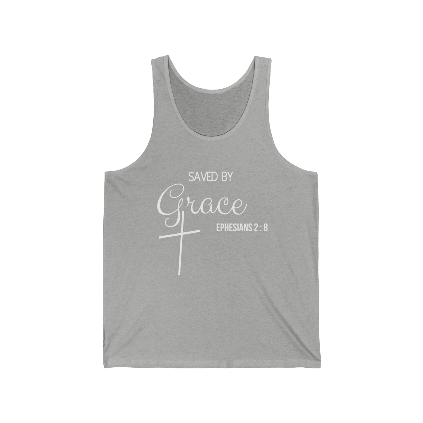 Saved By Grace Jersey Tank