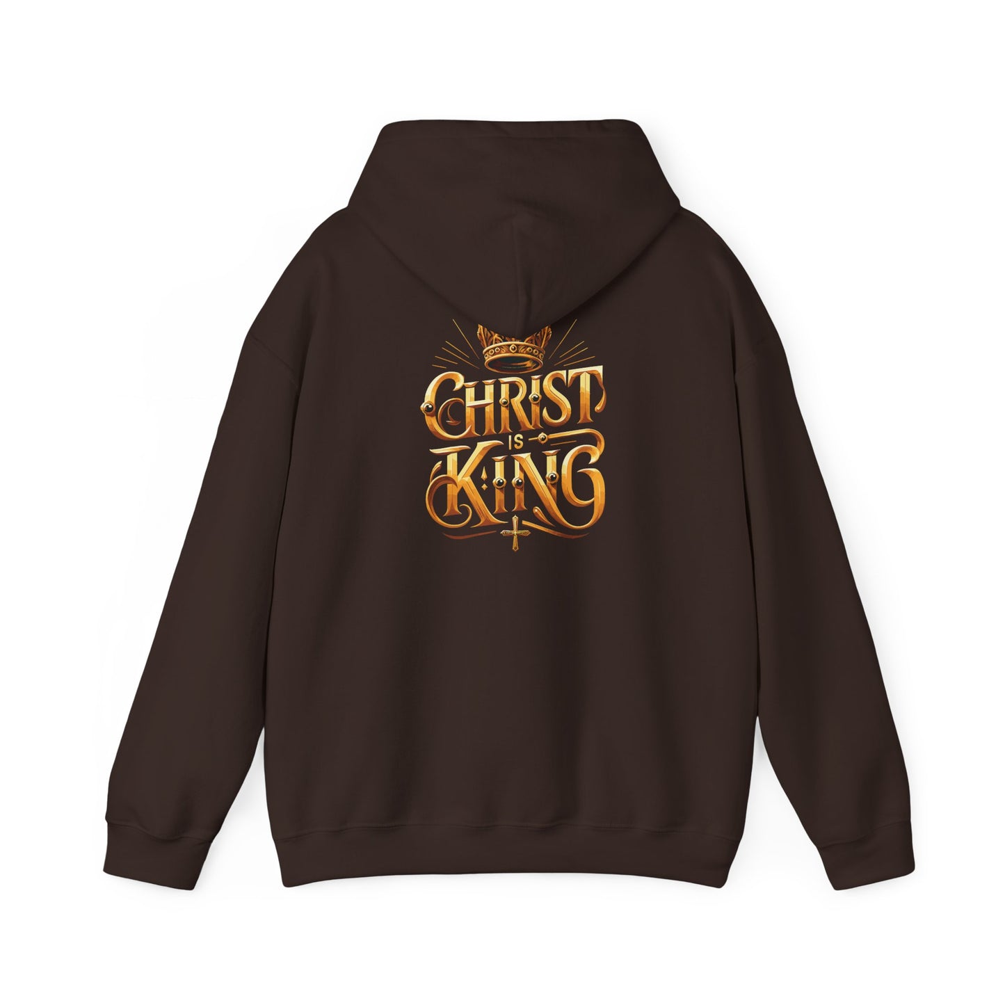 Christ Is King Heavy Blended Hoodie