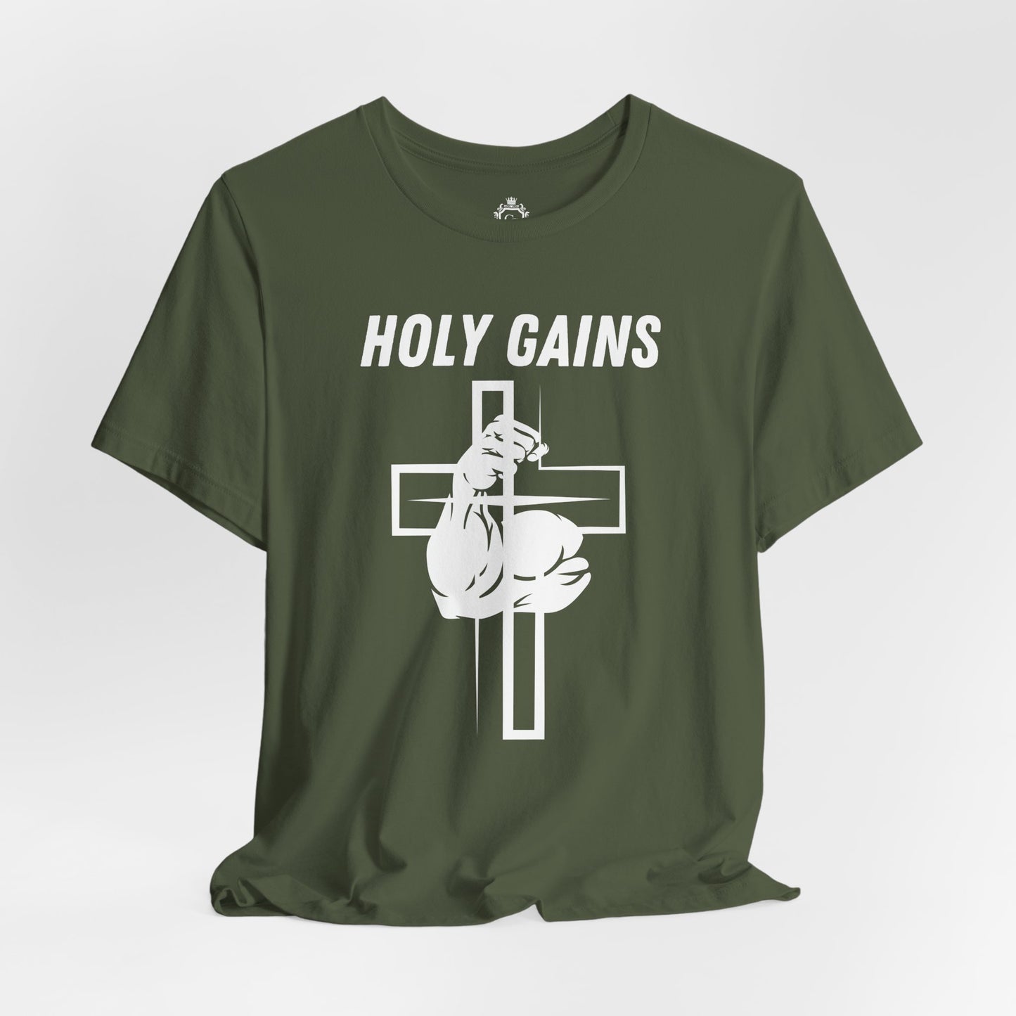 Holy Gains Jersey Short Sleeve Tee