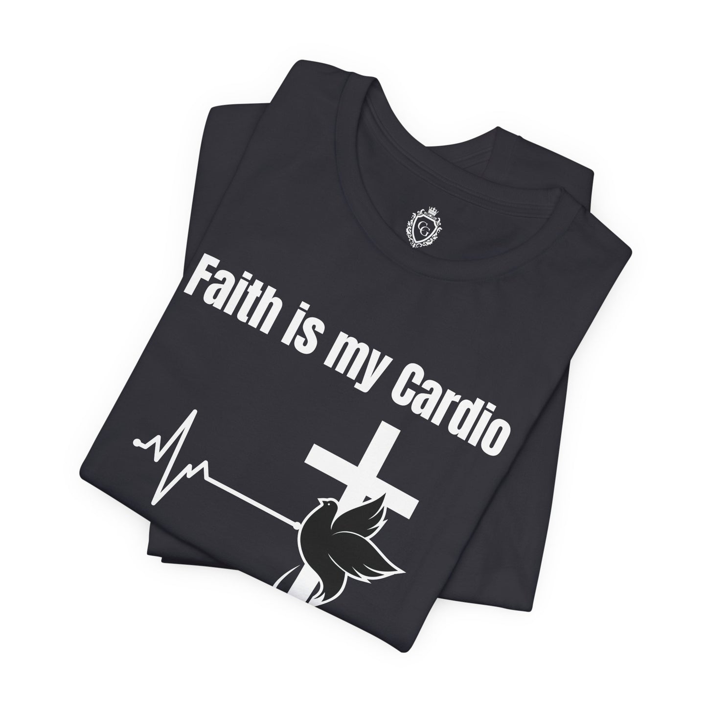 Faith Is My Cardio Jersey Short Sleeve Tee