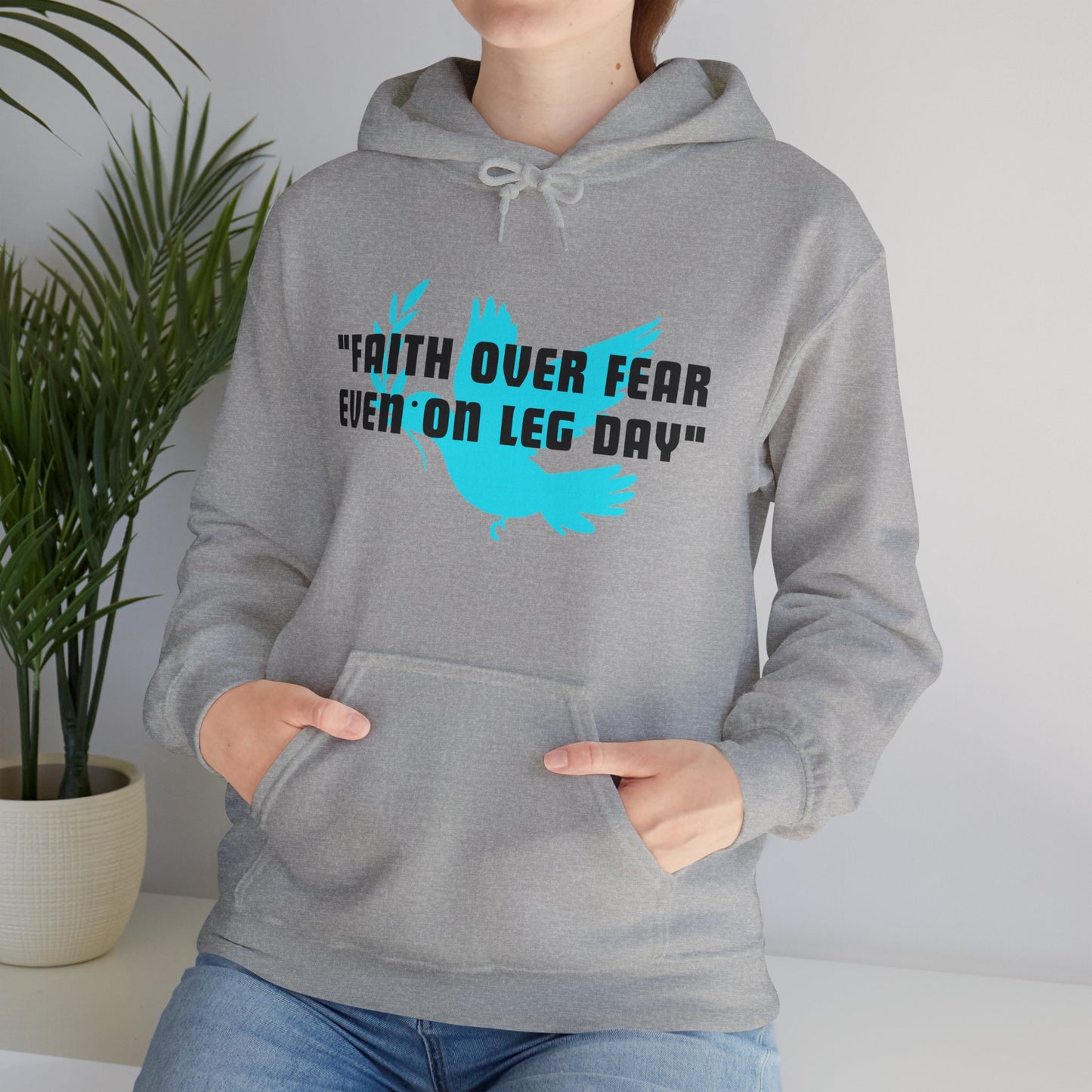 Faith Over Fear Heavy Blend™ Hooded Sweatshirt