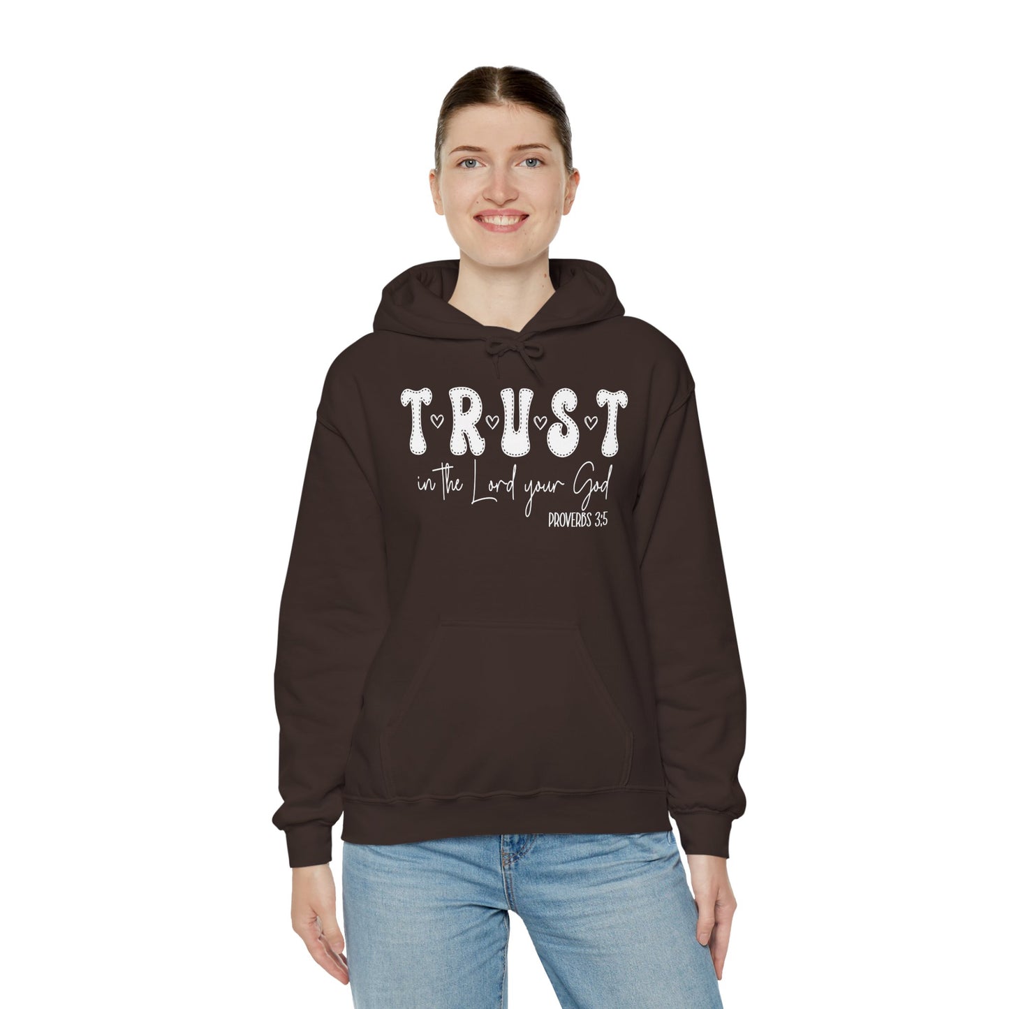 Trust In The Lord Heavy Blended Hoodie