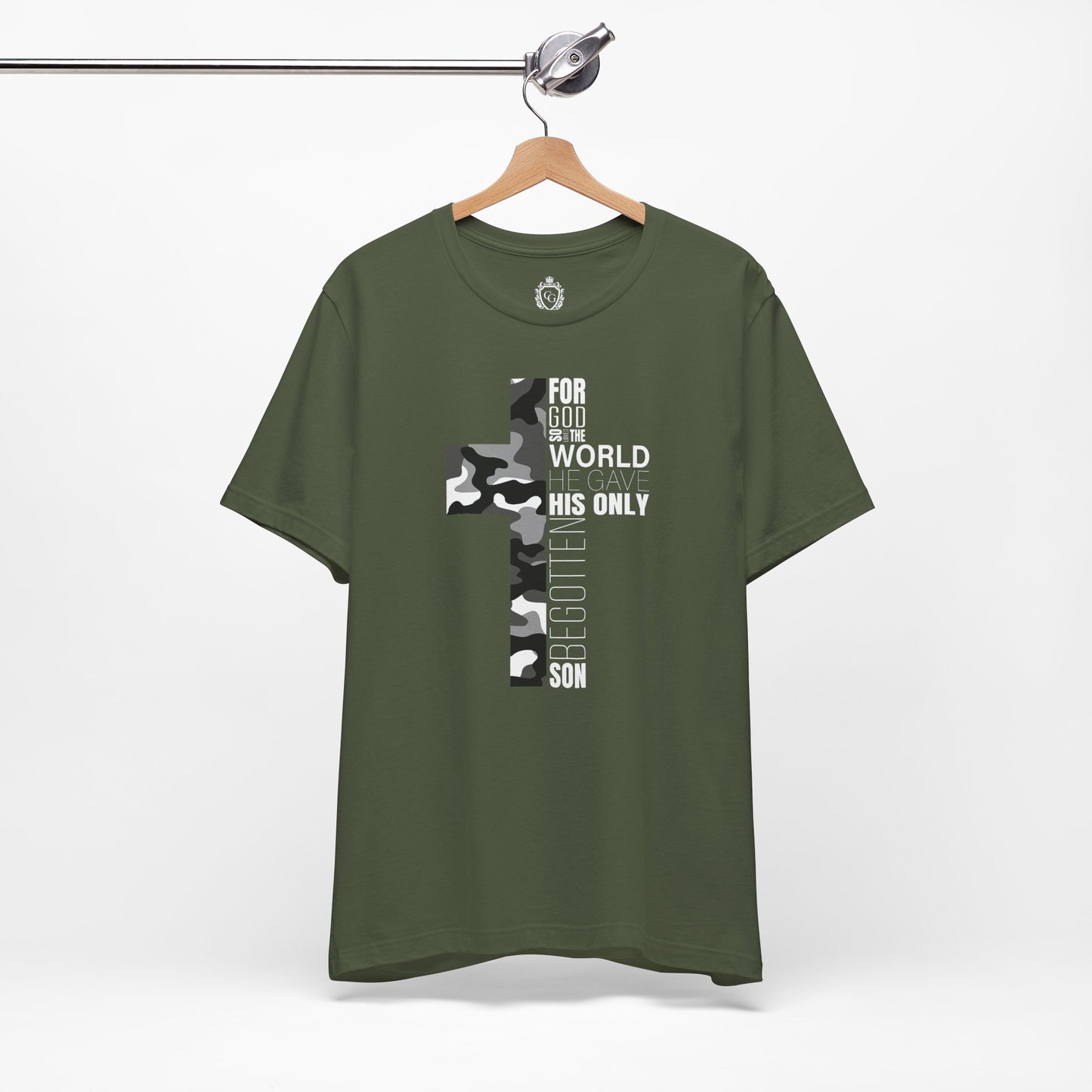 For God So Loved The World Jersey Short Sleeve Tee