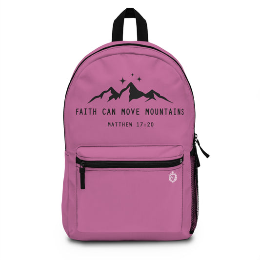 Faith Can Move Mountains Backpack