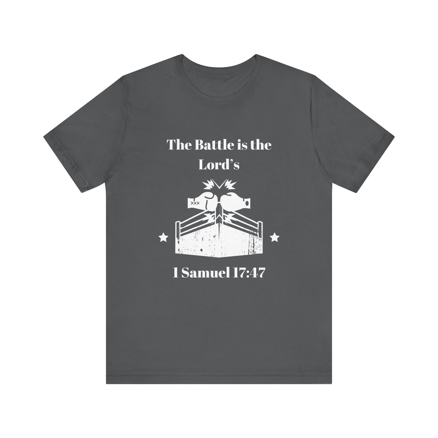 The Battle Is The Lord's Jersey Short Sleeve Tee