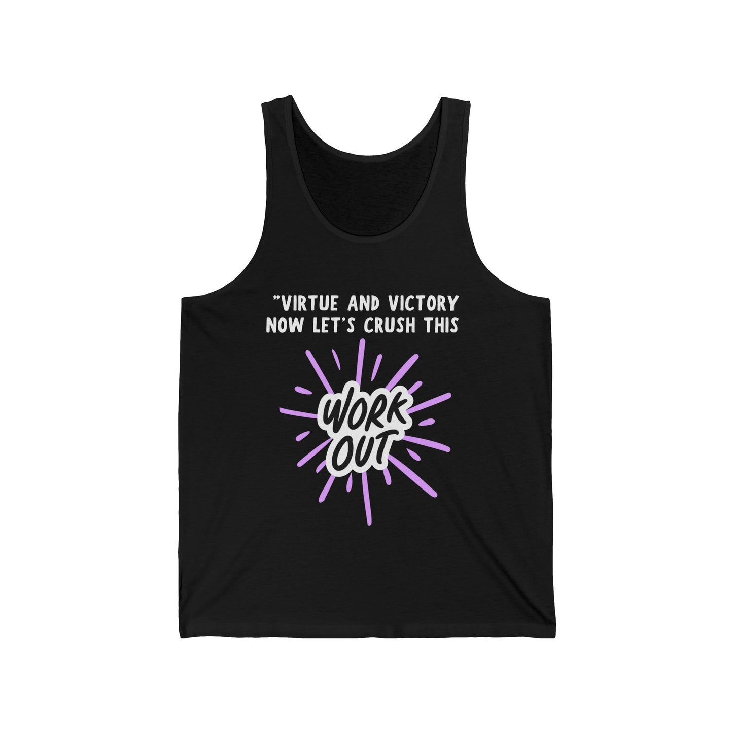 Virtue And Victory Workout Jersey Tank