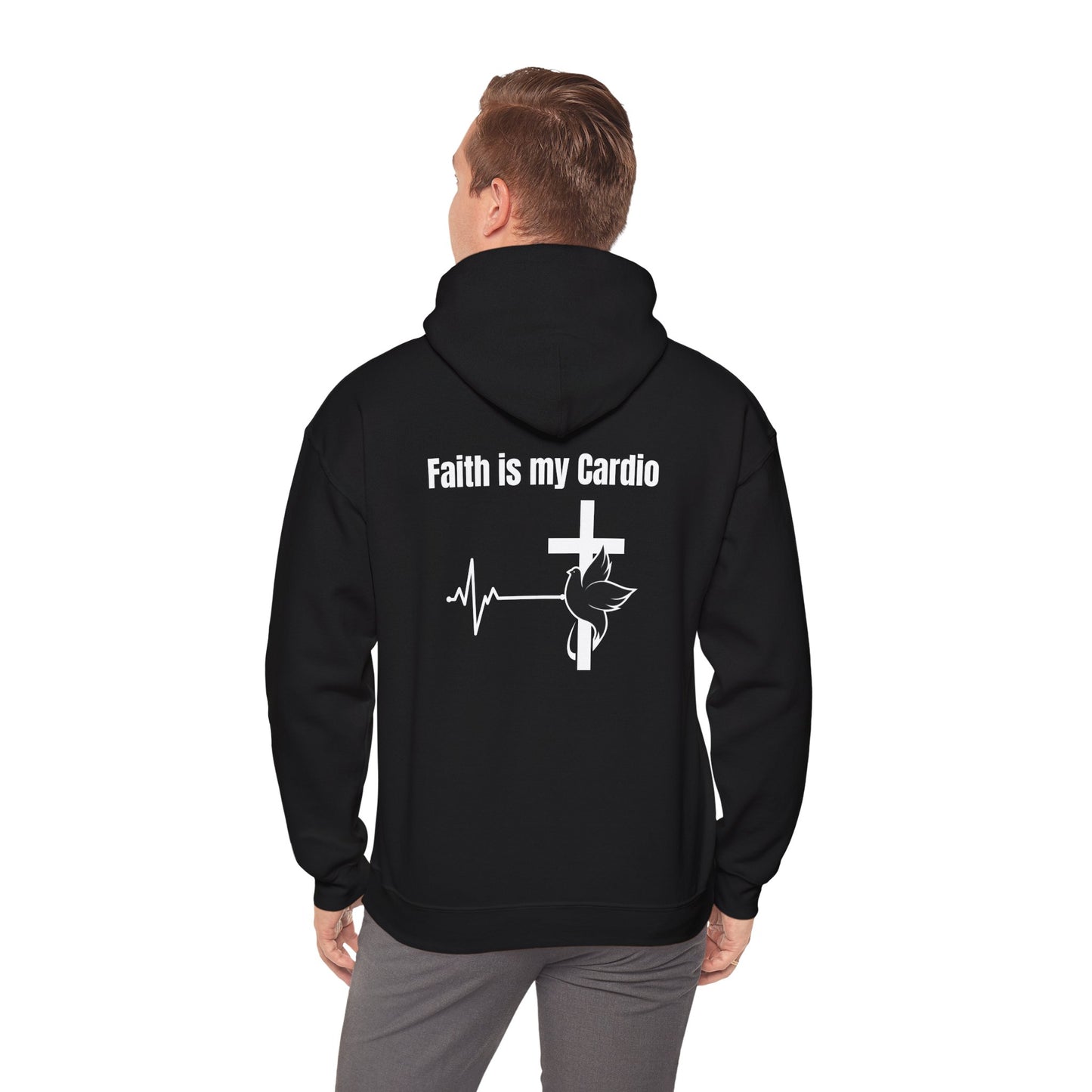 Heavy Blend Hoodie - Faith Is My Cardio