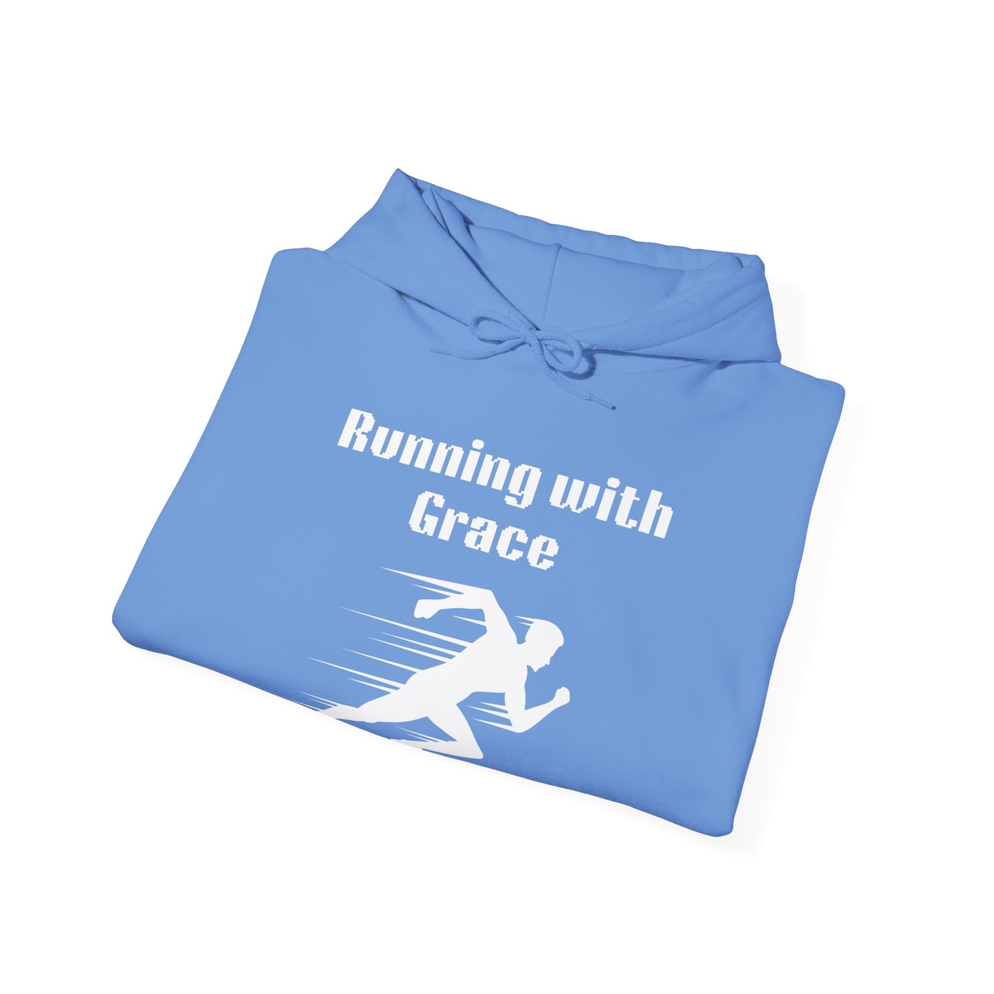 Running With Grace Heavy Blend™ Hooded Sweatshirt