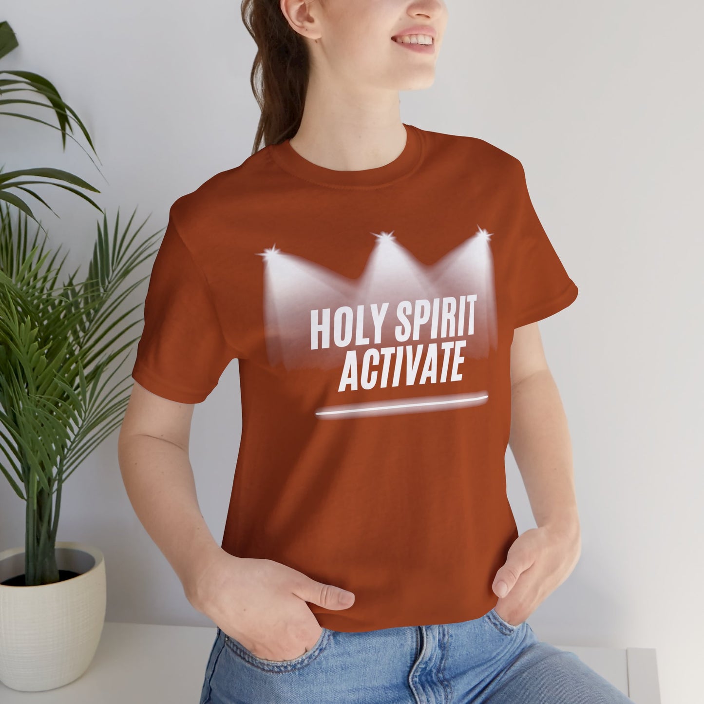 Holy Spirit Activate Jersey Short Sleeve Tee