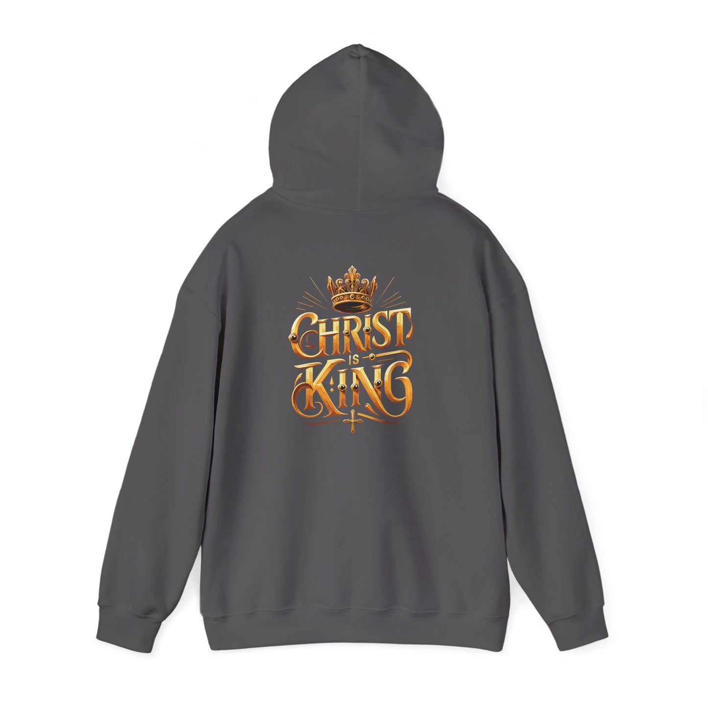 Christ Is King Heavy Blended Hoodie