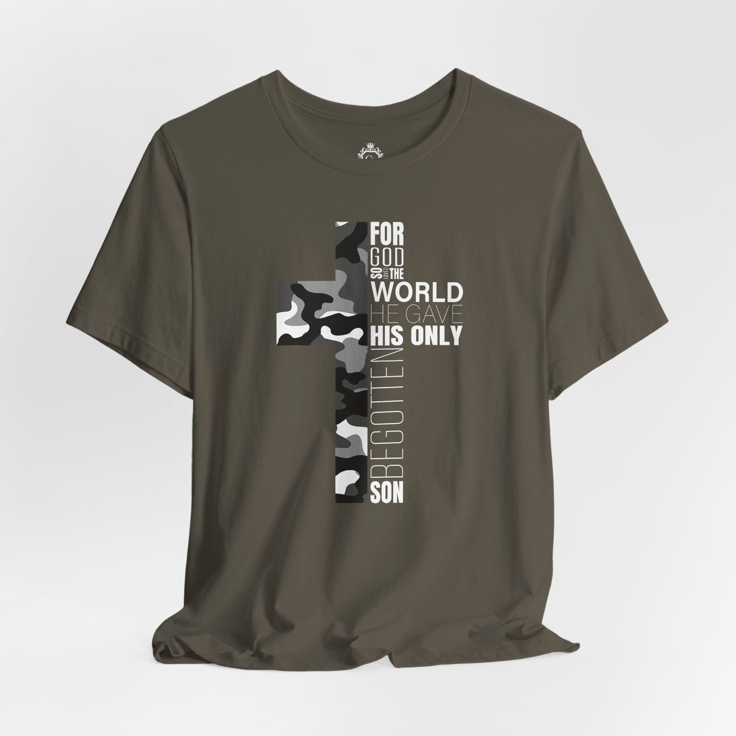 For God So Loved The World Jersey Short Sleeve Tee